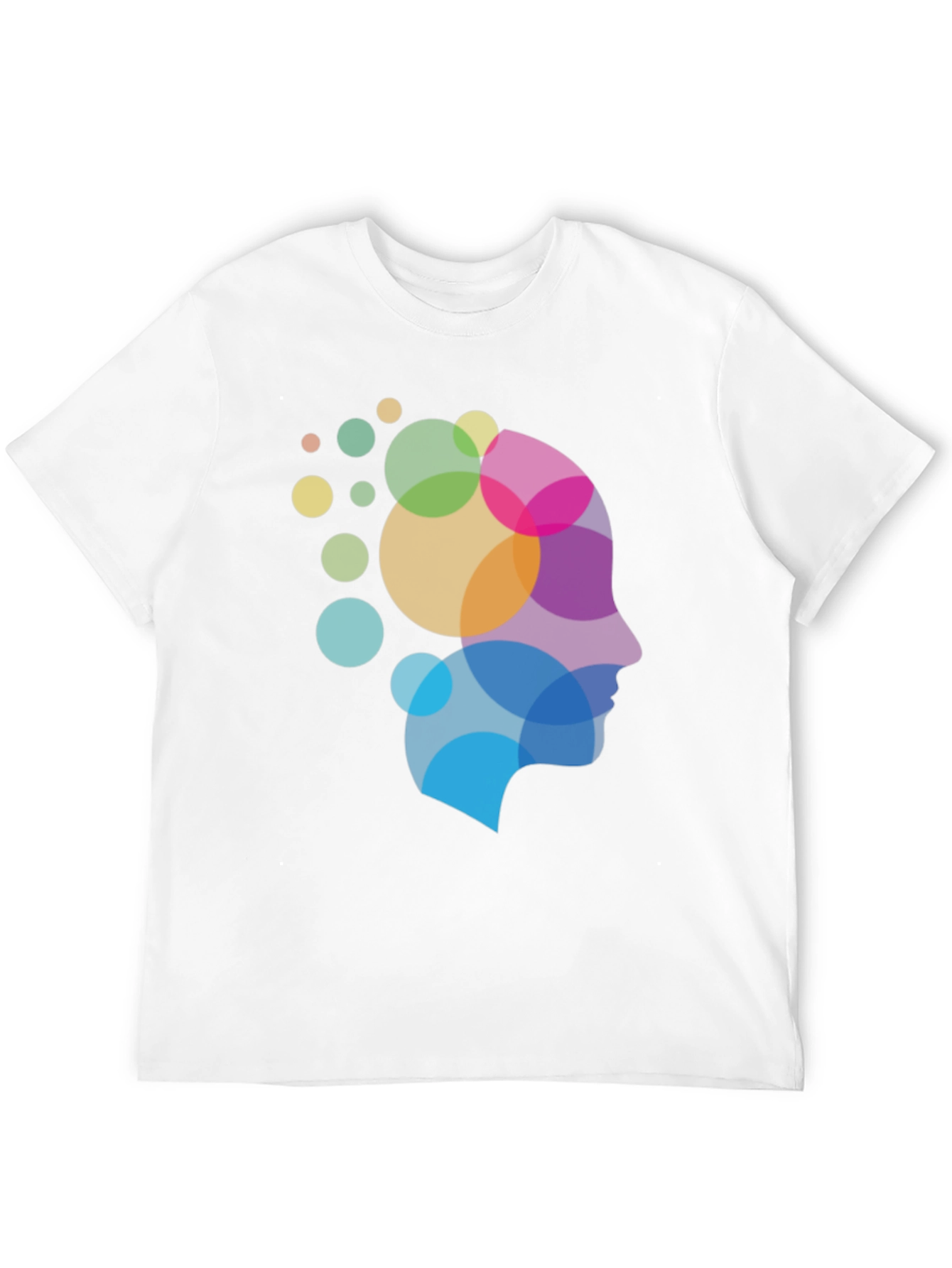 Mindful T-Shirt - Abstract Head Design