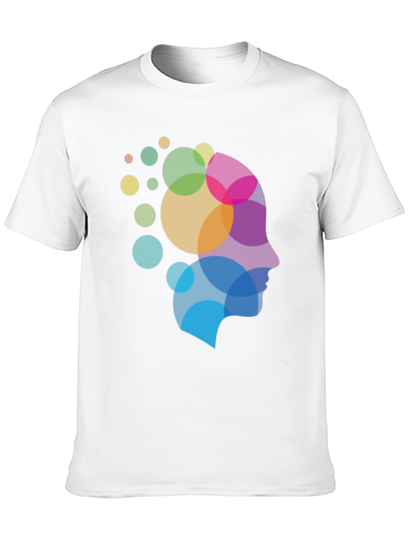 Mindful T-Shirt - Abstract Head Design