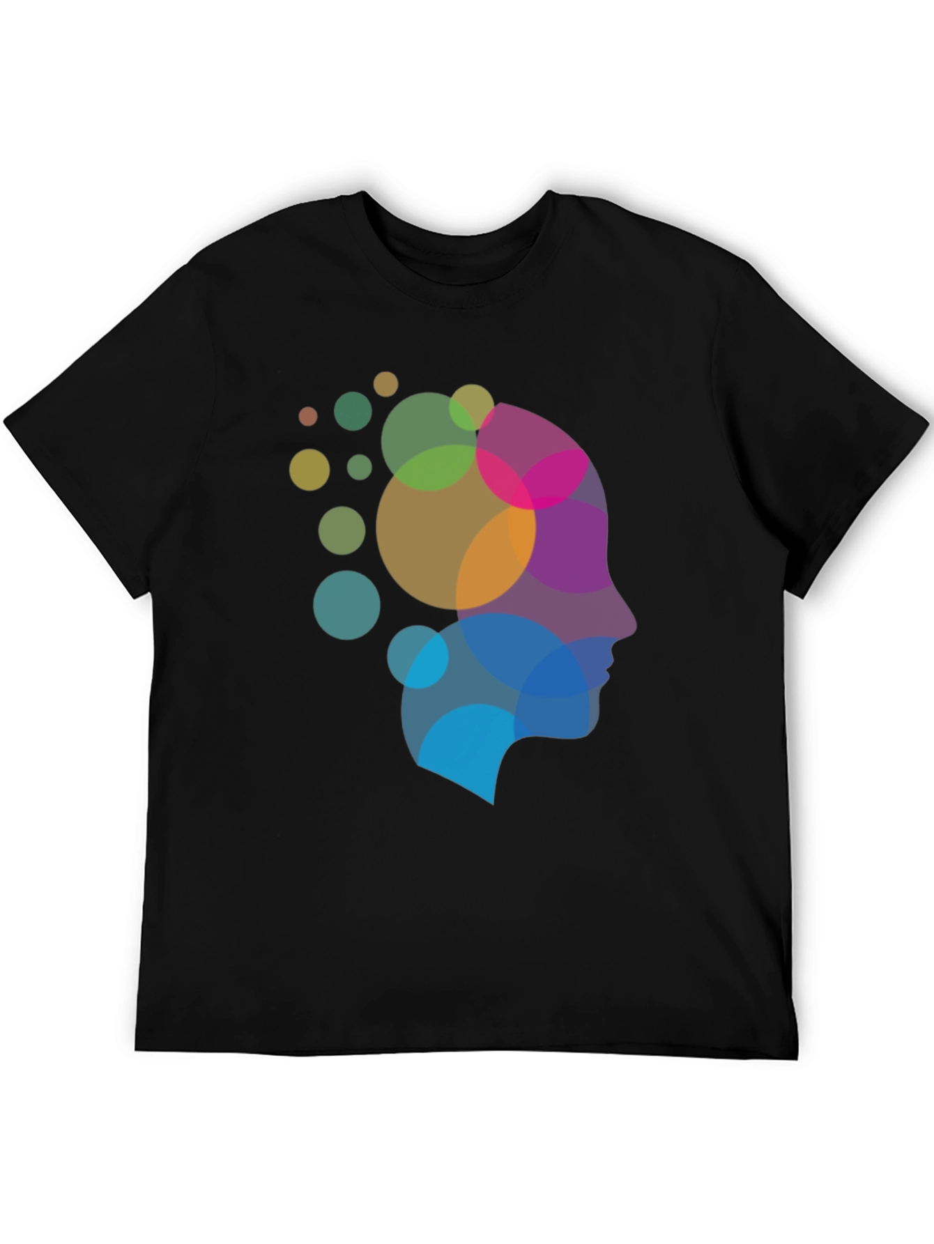 Mindful T-Shirt - Abstract Head Design