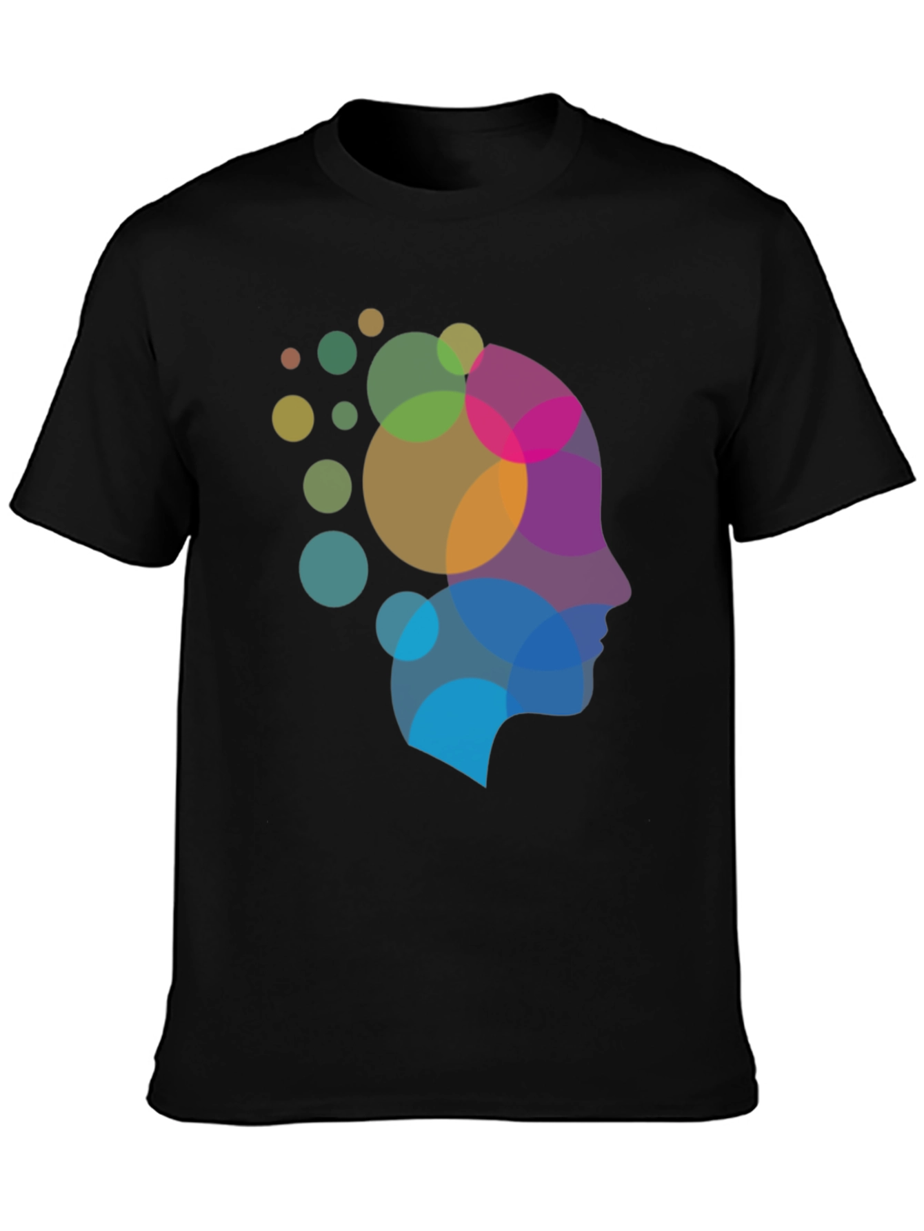 Mindful T-Shirt - Abstract Head Design