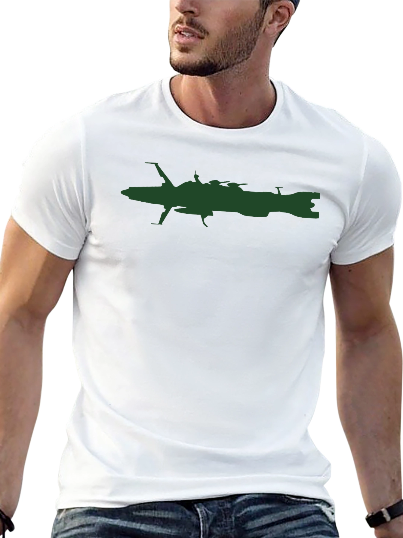 Serenity Ship Graphic T-Shirt - Sci-Fi Fan Apparel