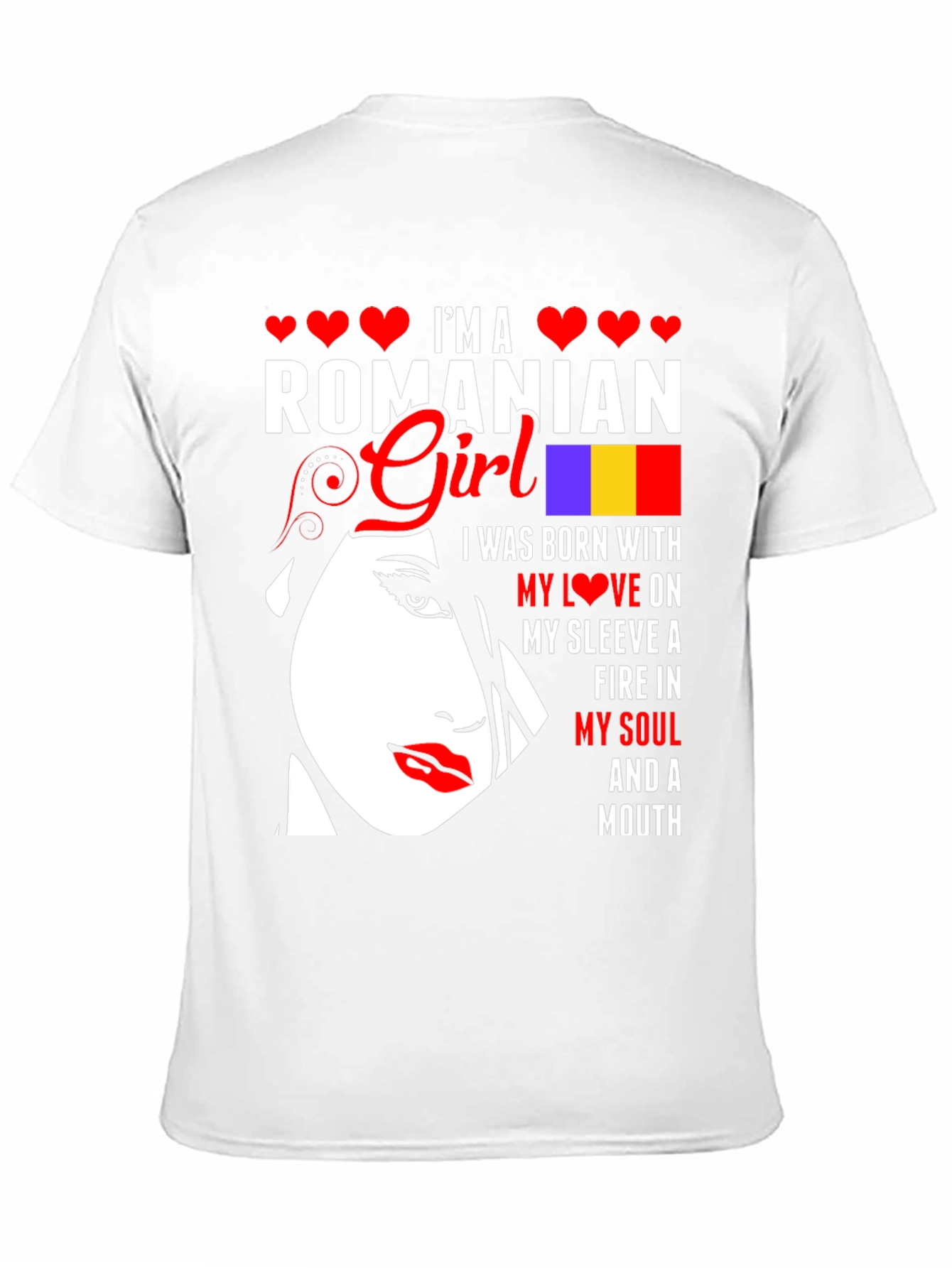Im a Romanian Girl Graphic T-Shirt