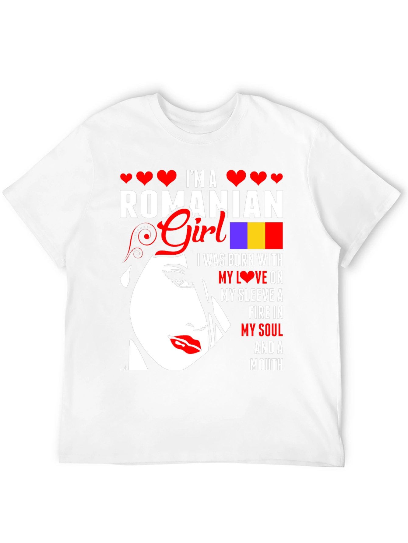 Im a Romanian Girl Graphic T-Shirt