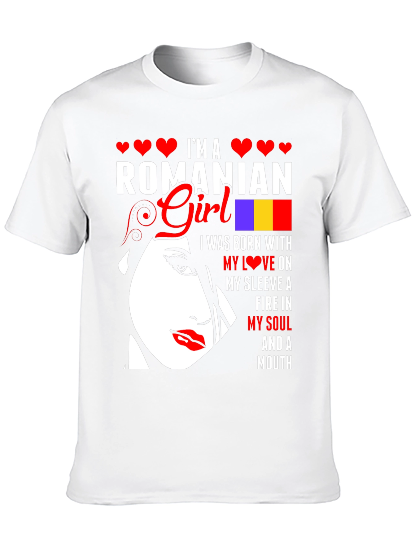 Im a Romanian Girl Graphic T-Shirt