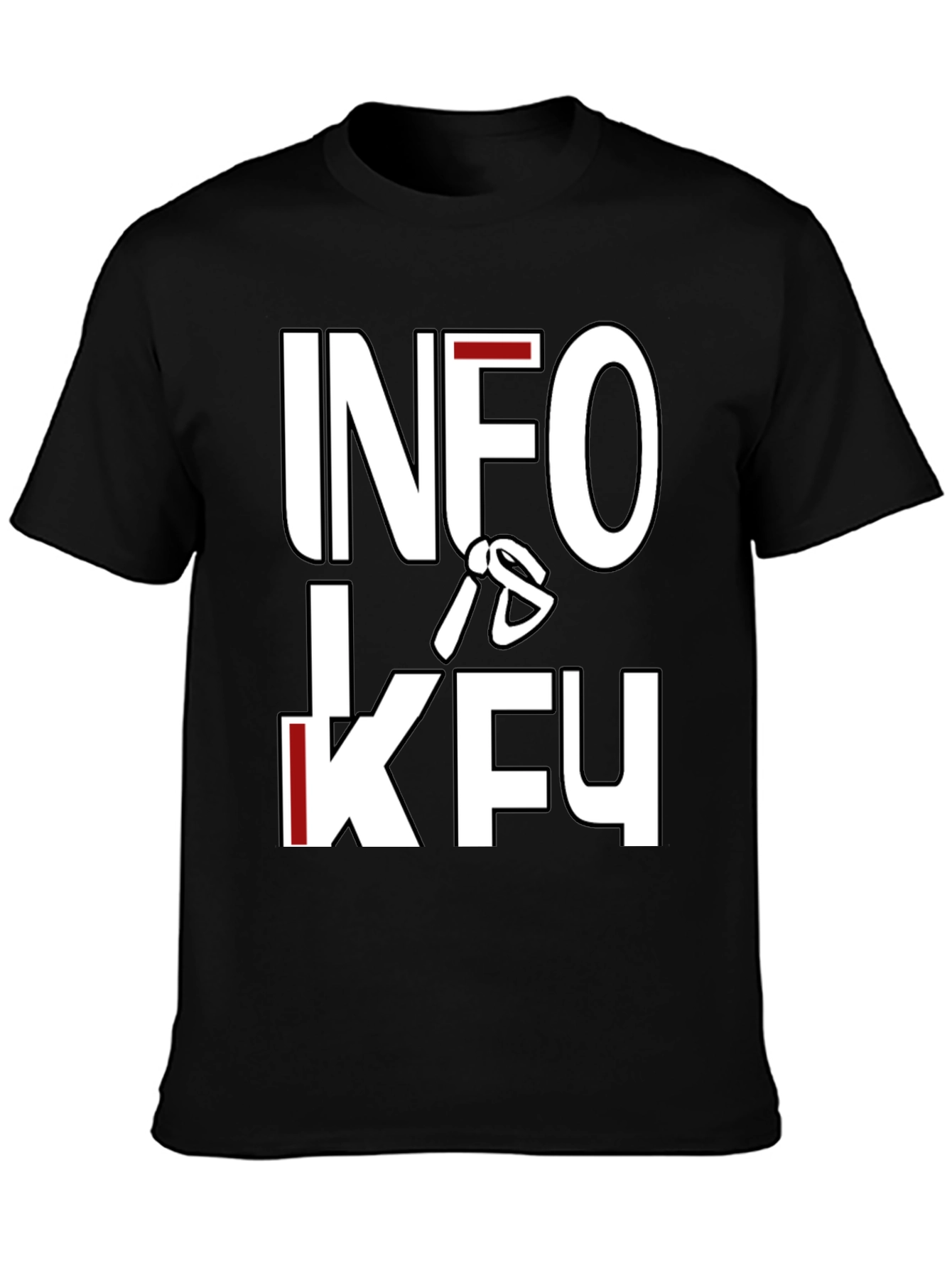Info Is KFU T-Shirt - Bold Graphic Tee