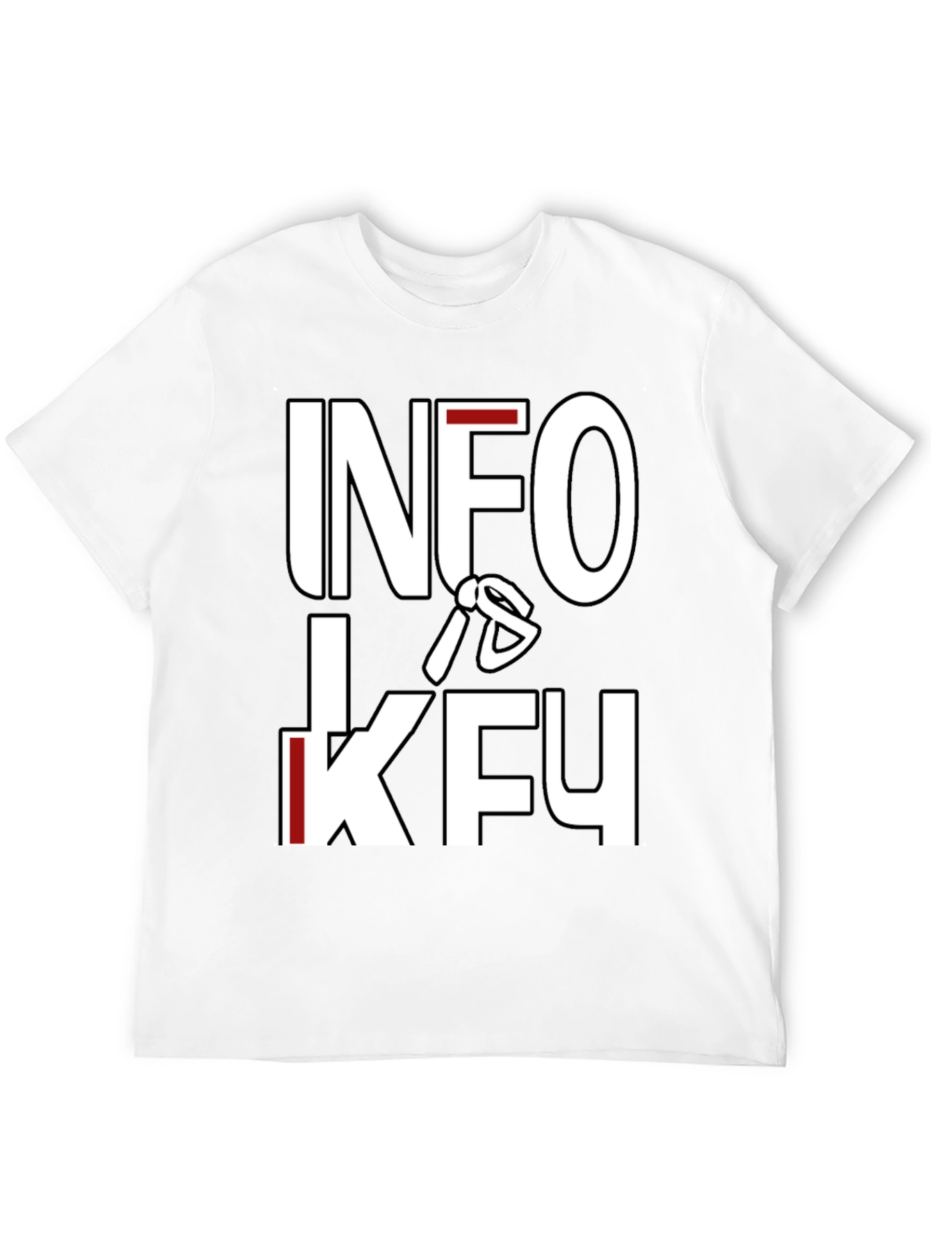 Info Is KFU T-Shirt - Bold Graphic Tee