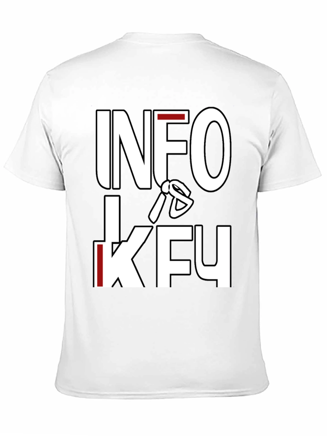 Info Is KFU T-Shirt - Bold Graphic Tee