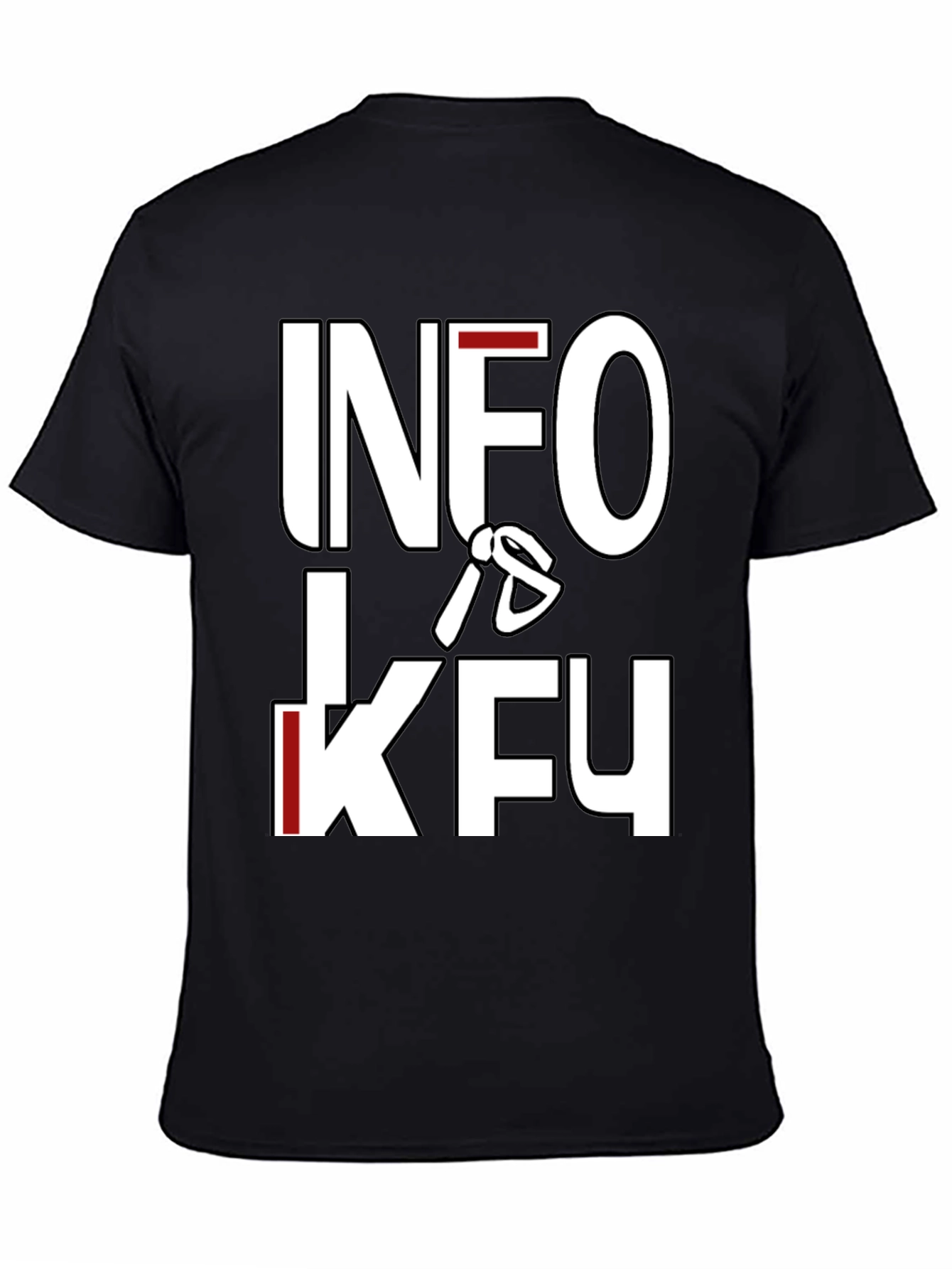 Info Is KFU T-Shirt - Bold Graphic Tee