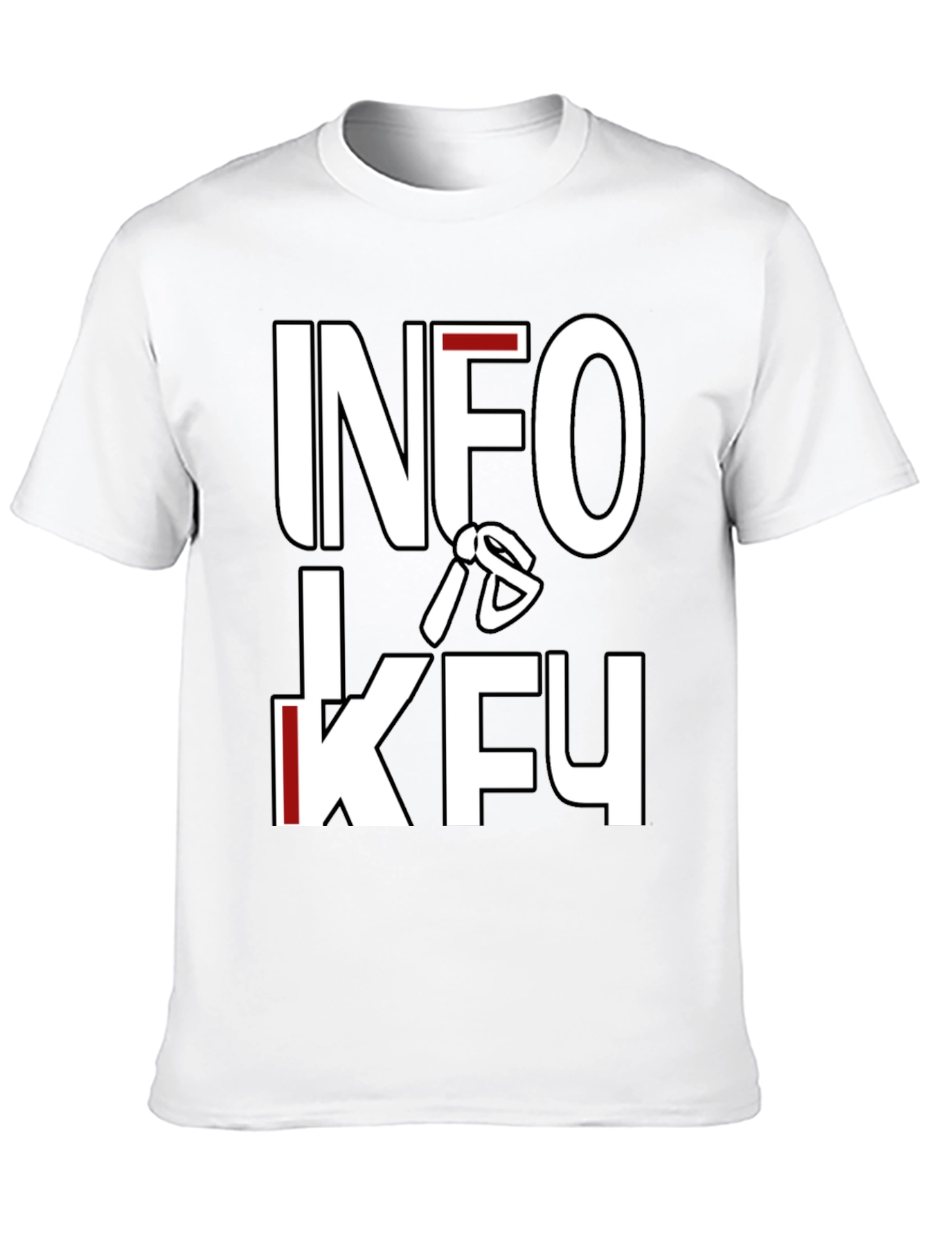 Info Is KFU T-Shirt - Bold Graphic Tee