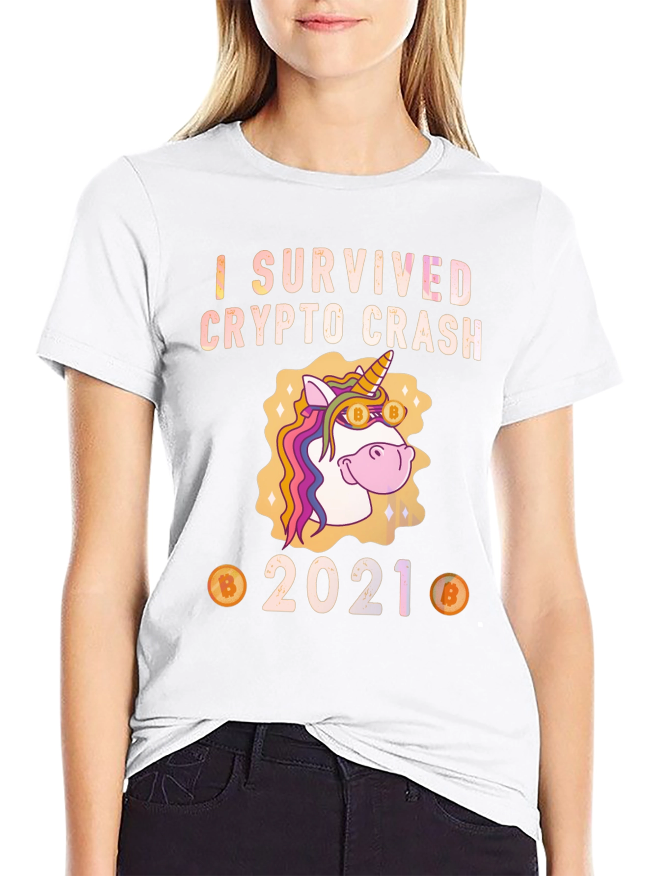 Crypto Crash Survivor 2021 T-Shirt