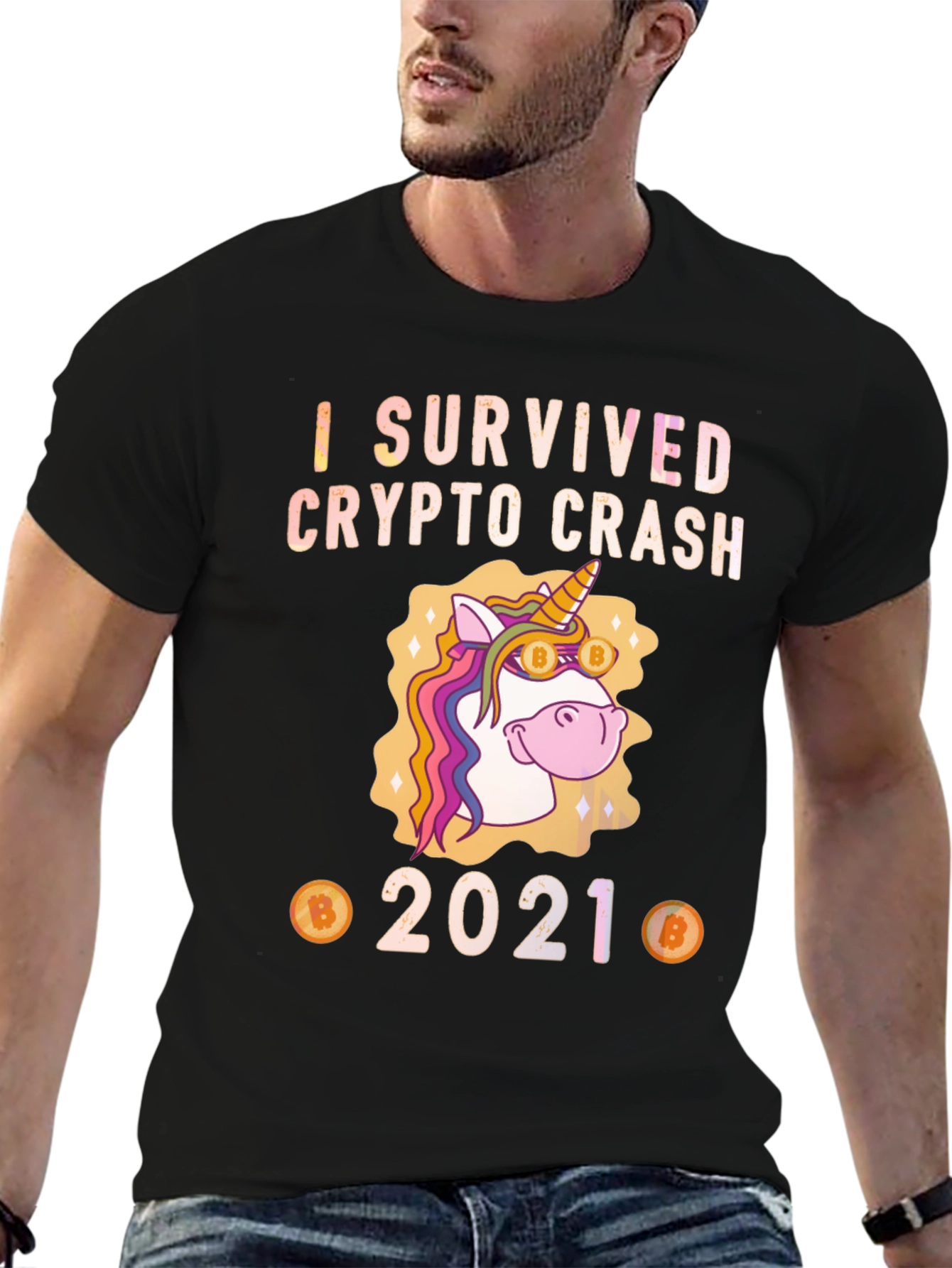 Crypto Crash Survivor 2021 T-Shirt