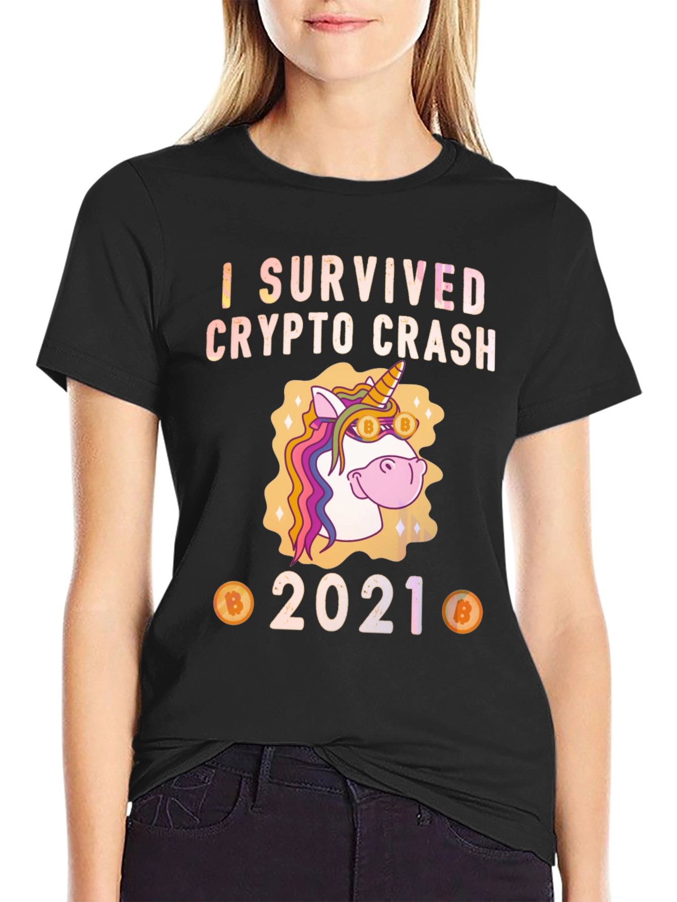 Crypto Crash Survivor 2021 T-Shirt
