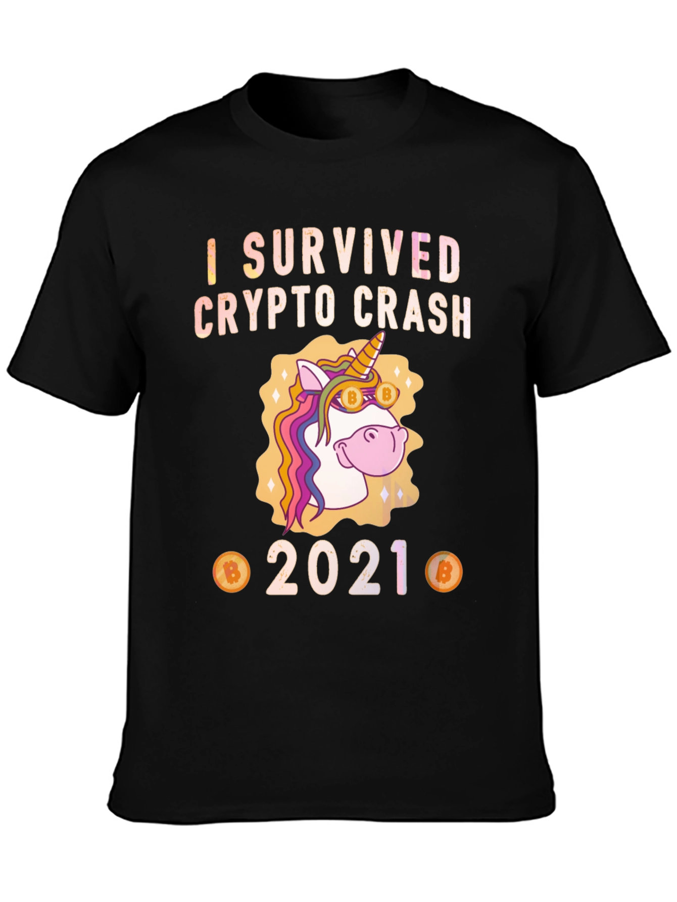 Crypto Crash Survivor 2021 T-Shirt
