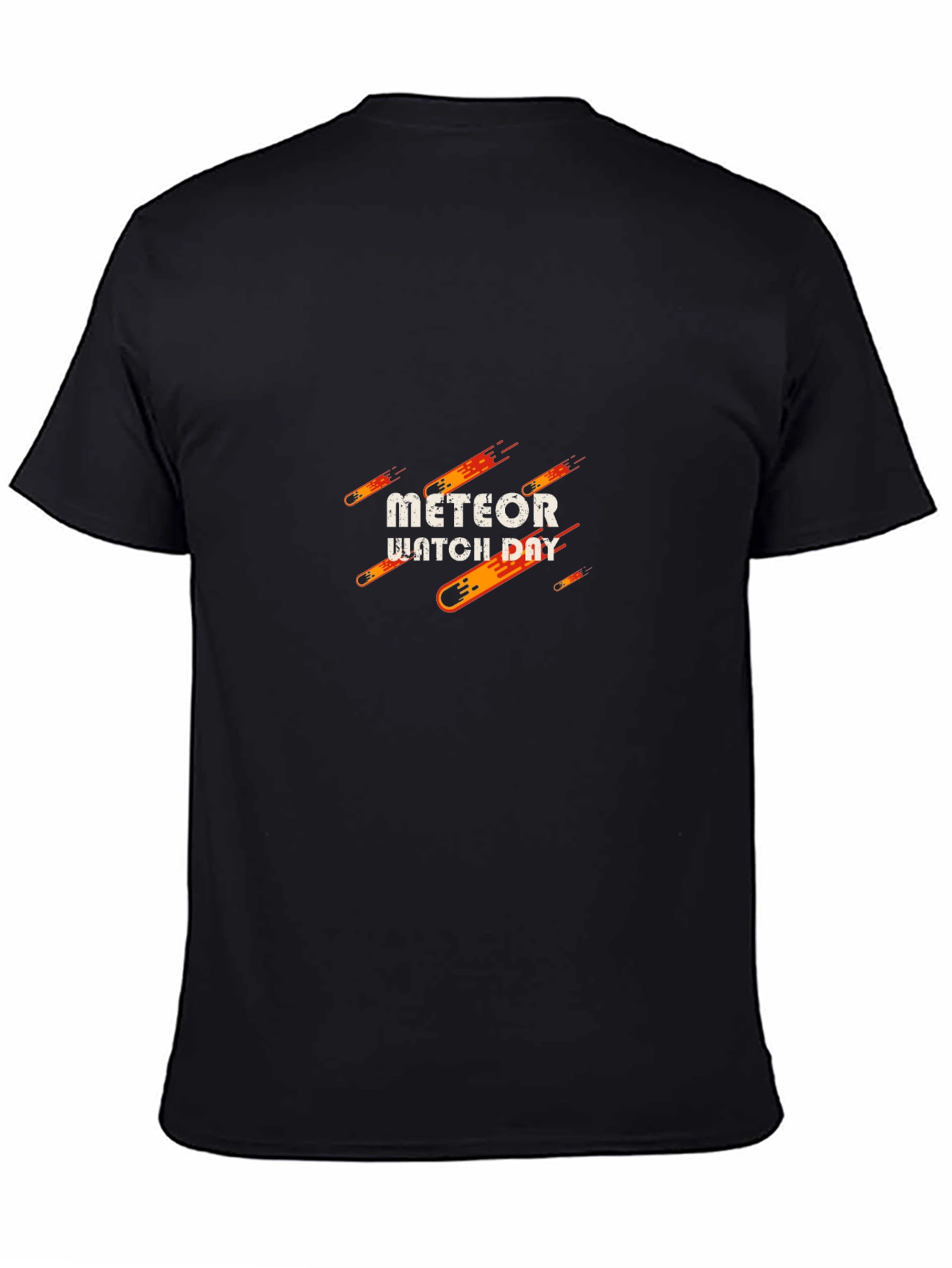 Meteor Watch Day Black T-Shirt