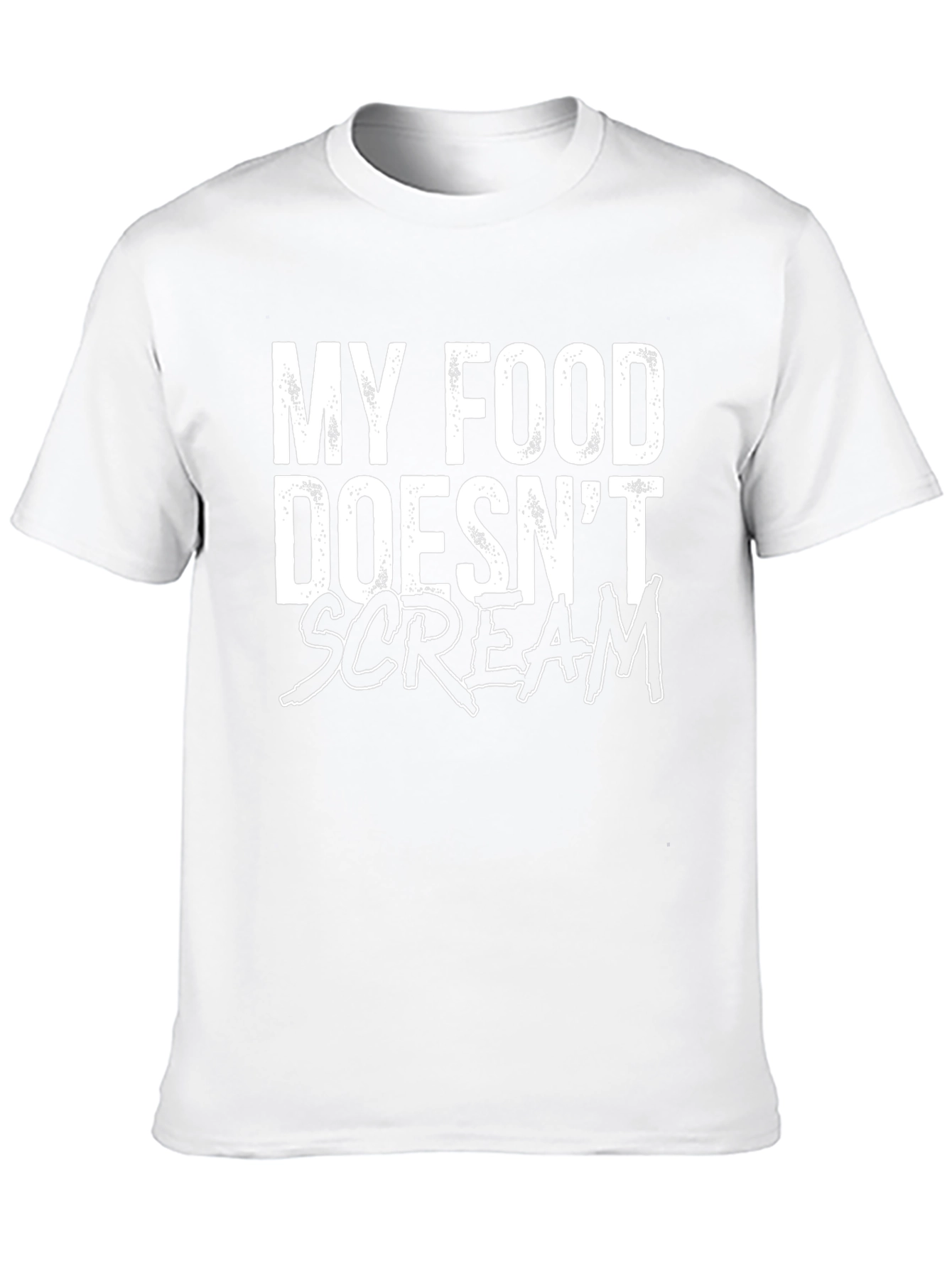 My Food Doesnt Scream Graphic Tee
