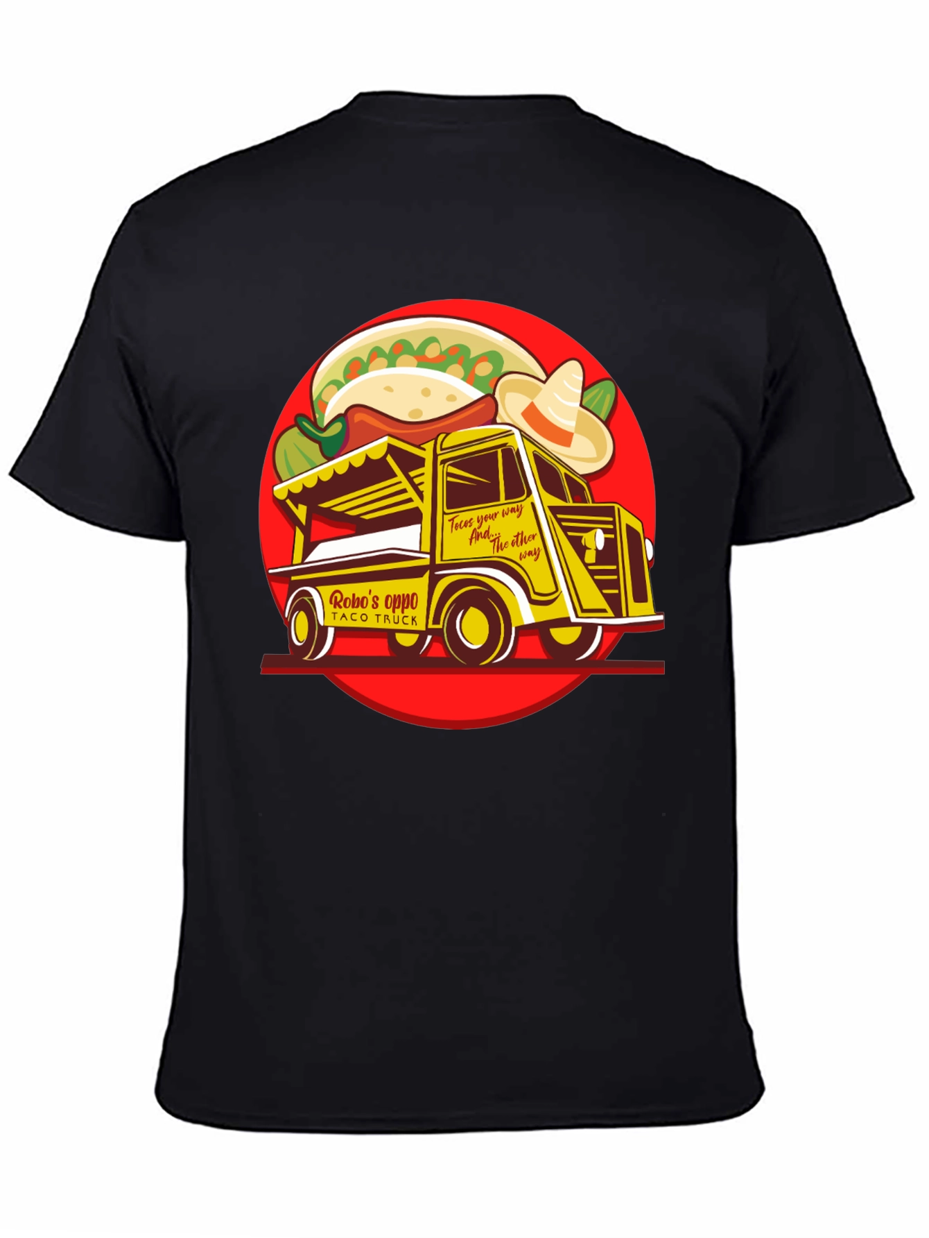 Robos Opp Taco Truck T-Shirt