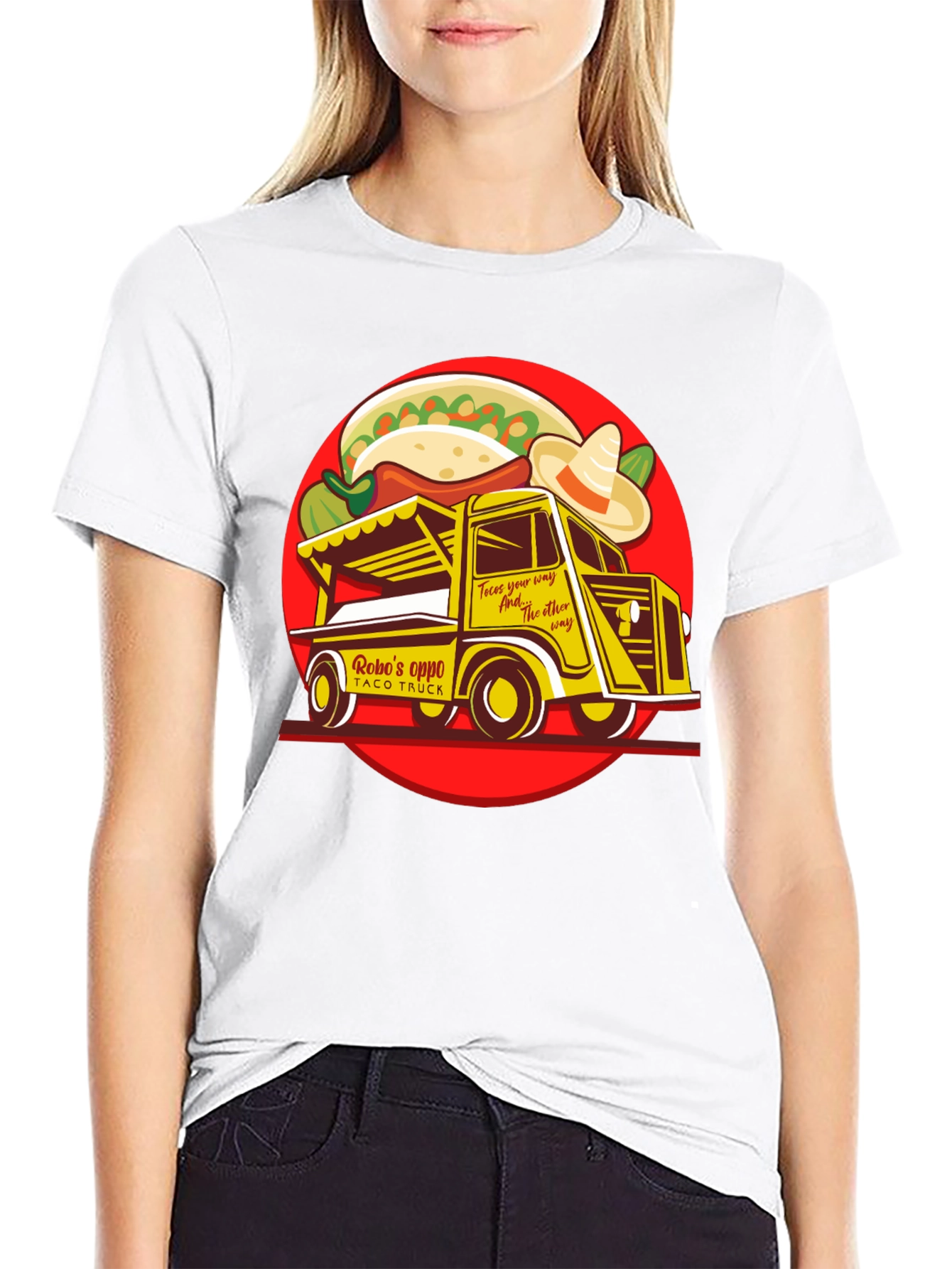 Robos Opp Taco Truck T-Shirt