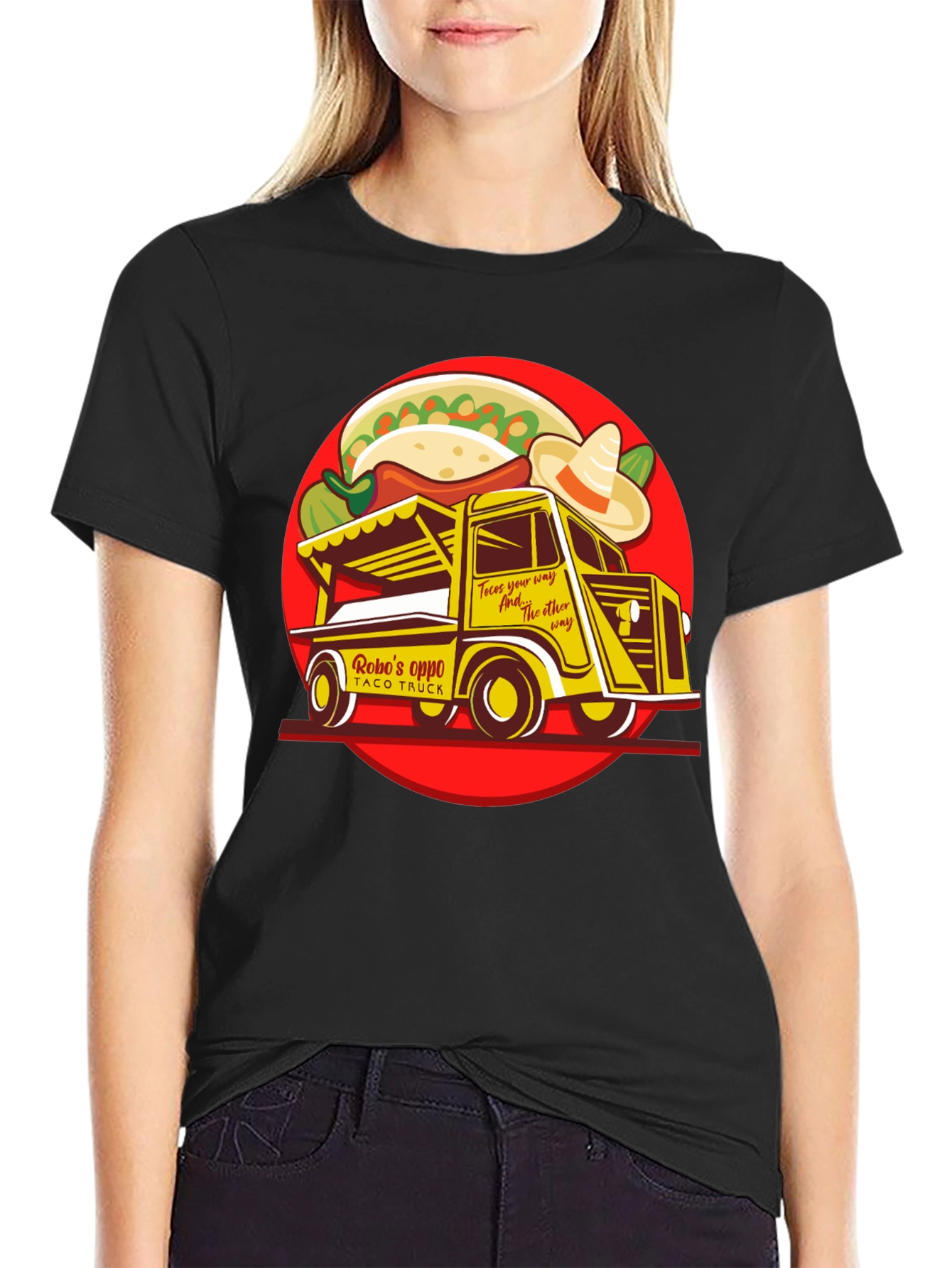 Robos Opp Taco Truck T-Shirt
