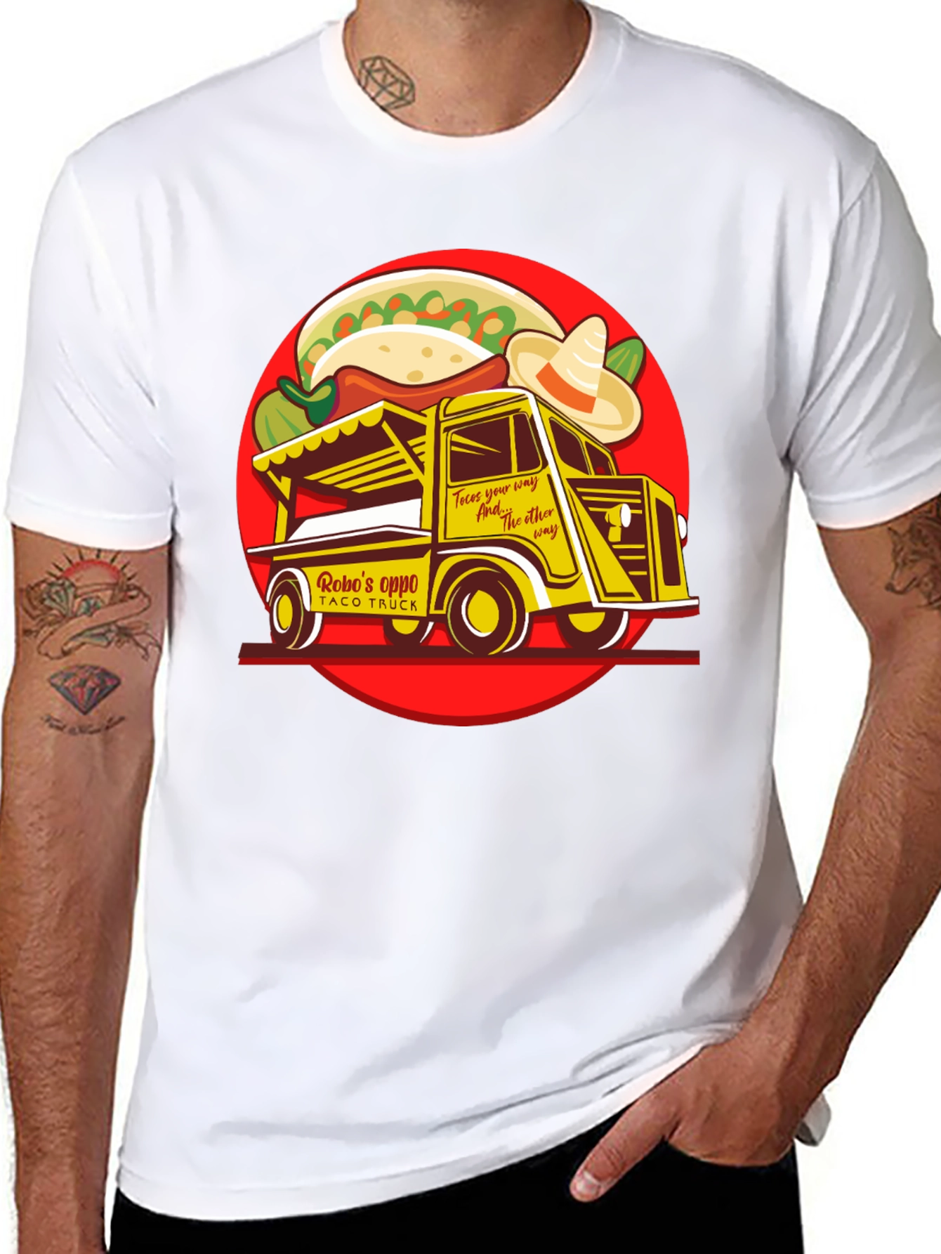 Robos Opp Taco Truck T-Shirt