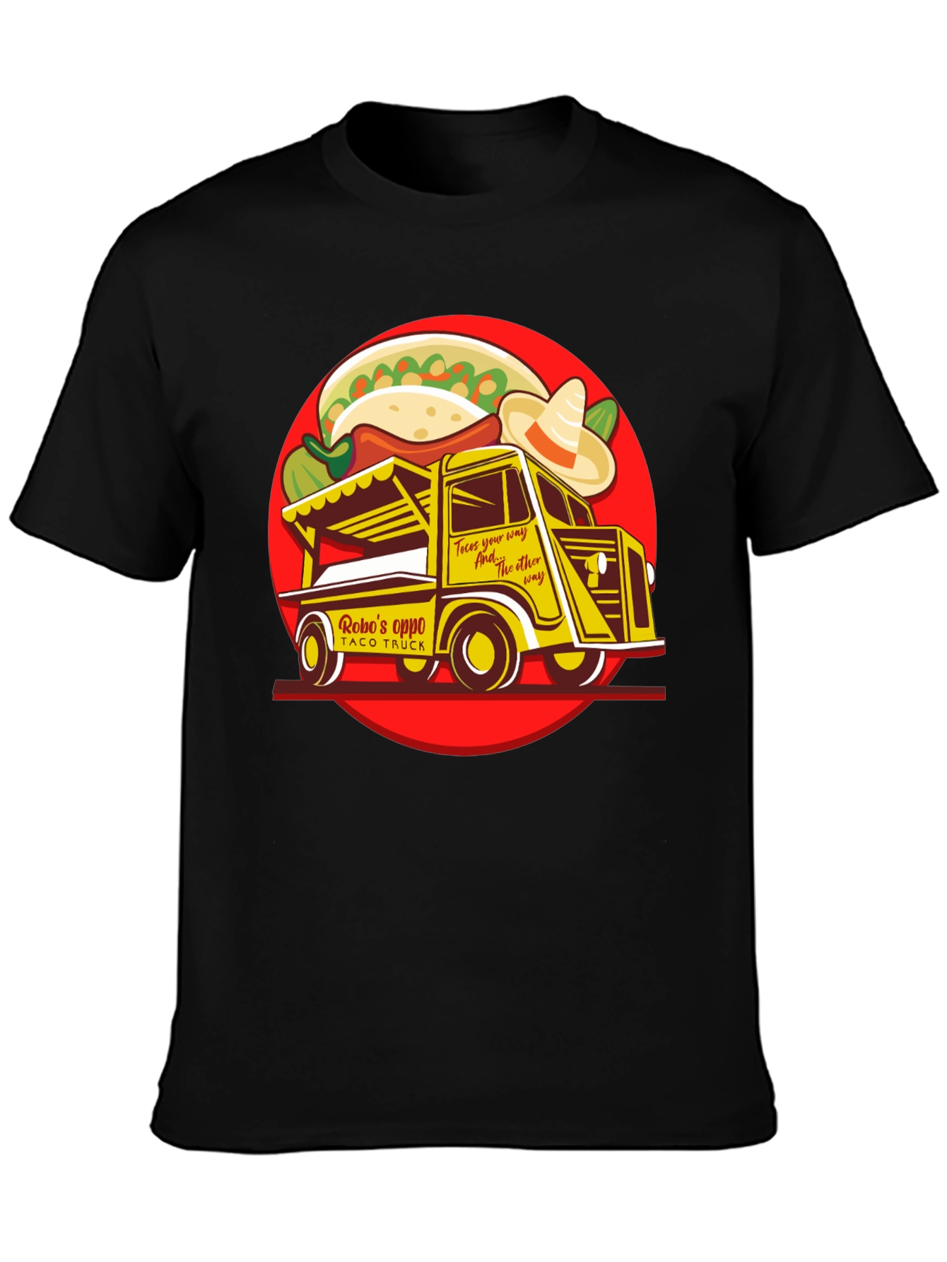 Robos Opp Taco Truck T-Shirt