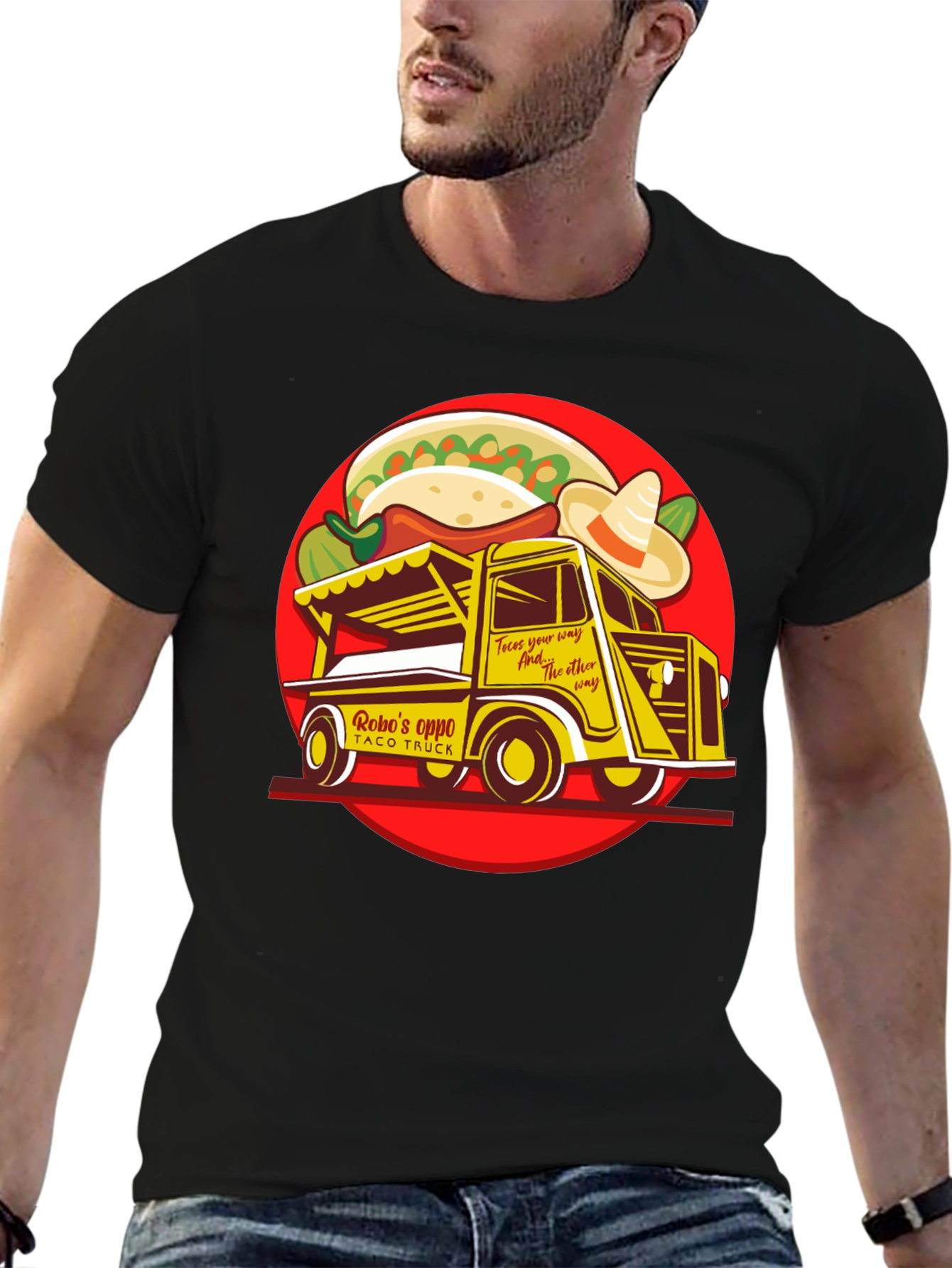 Robos Opp Taco Truck T-Shirt