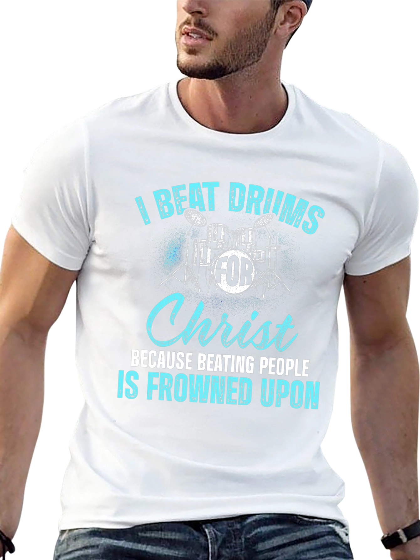 I Beat Drums For Christ T-Shirt