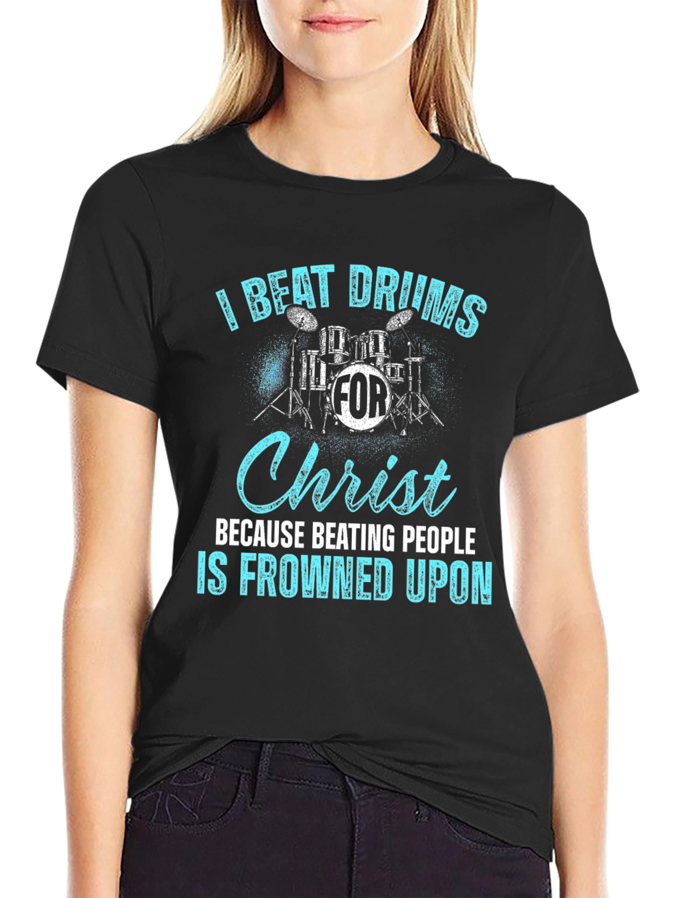 I Beat Drums For Christ T-Shirt