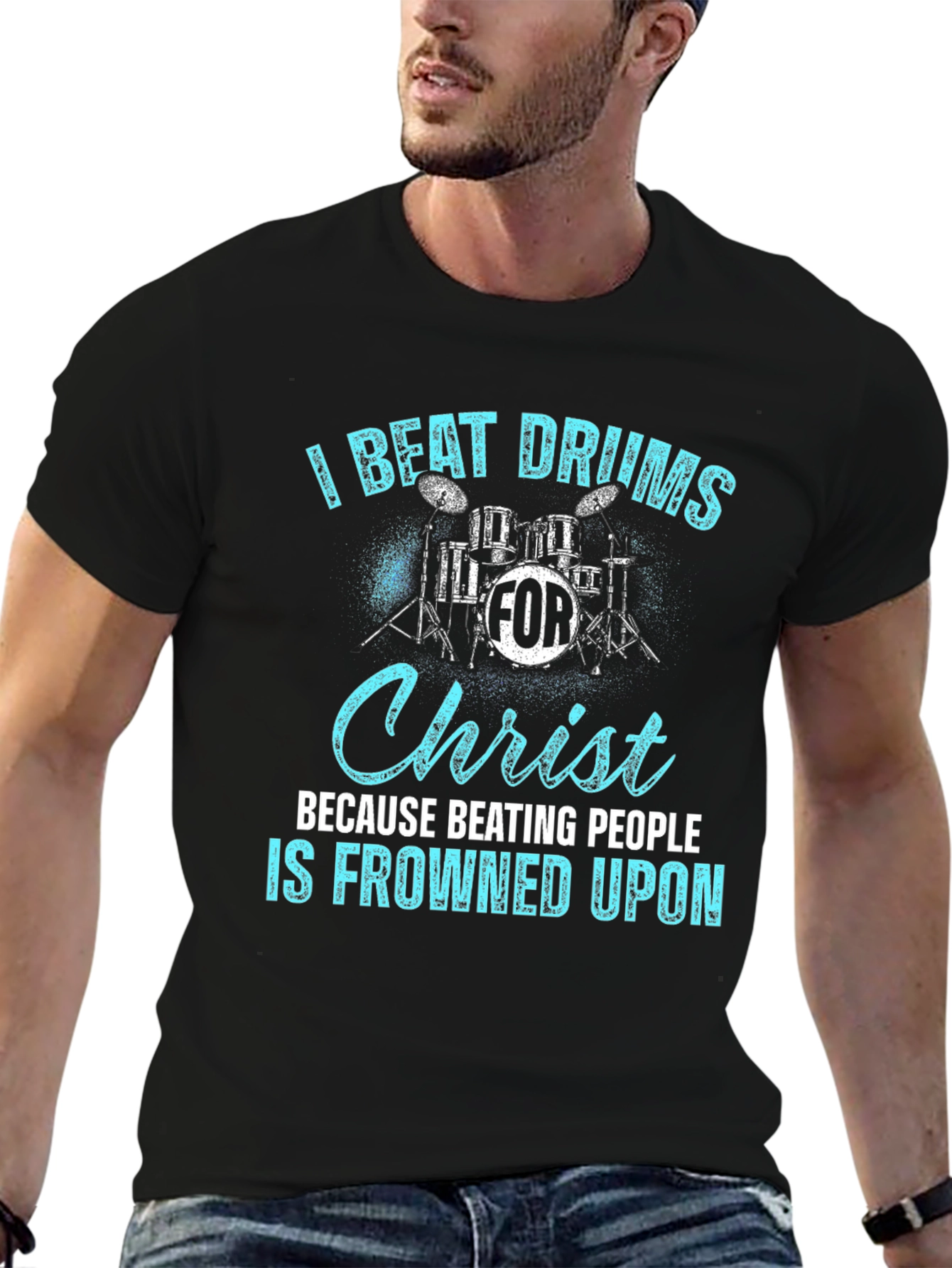 I Beat Drums For Christ T-Shirt