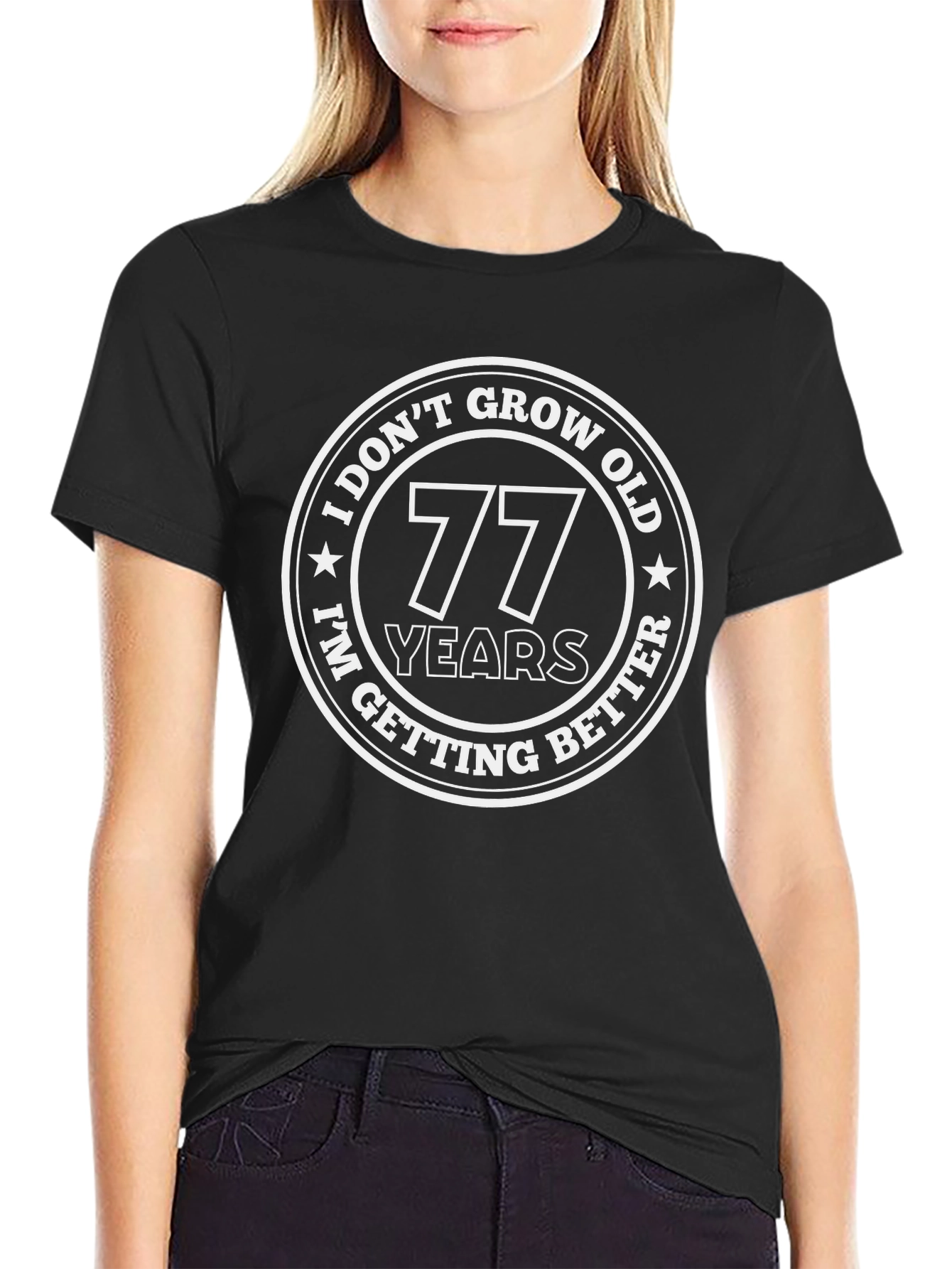 77 Years Getting Better Graphic Tee