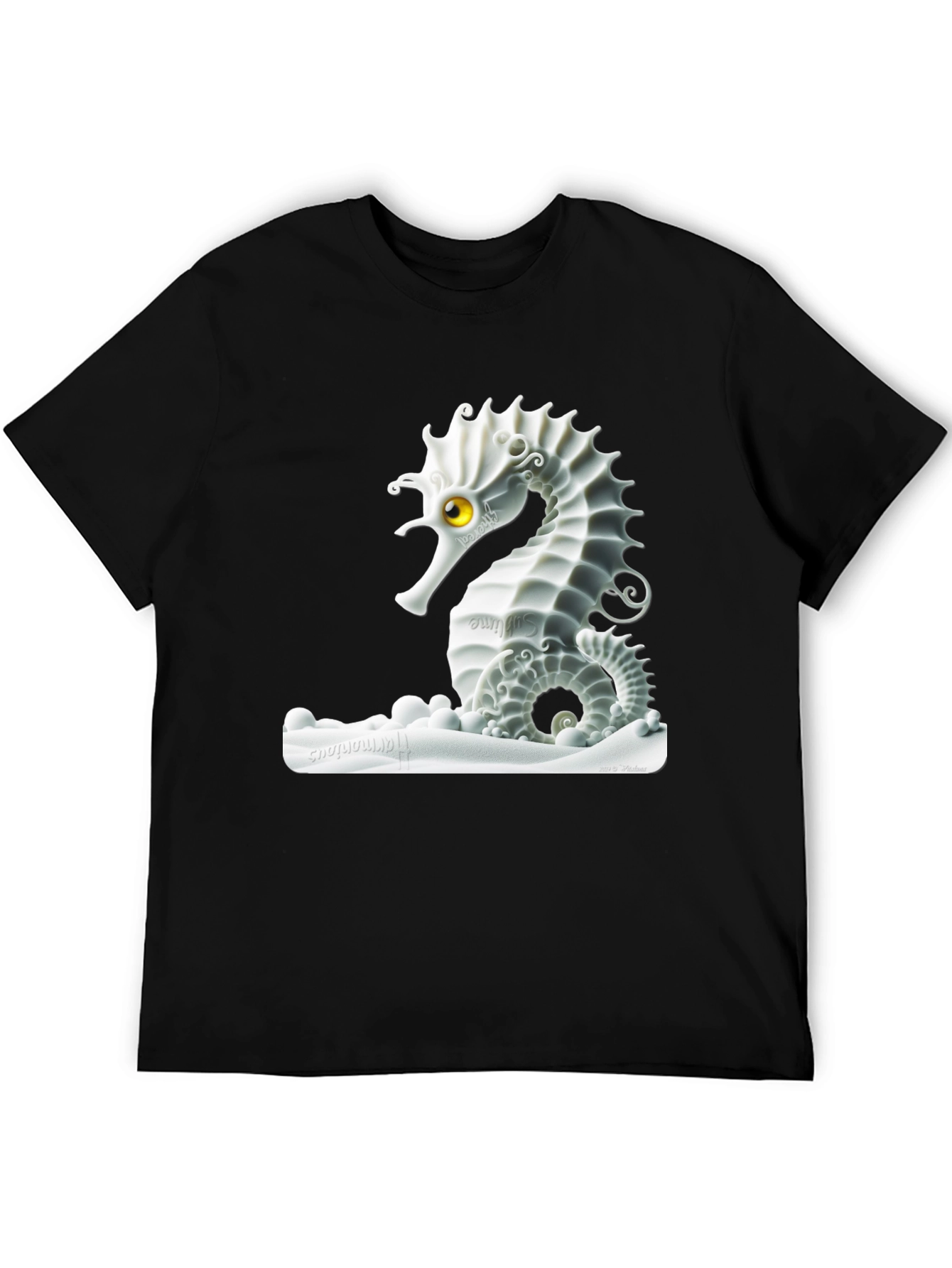 Seahorse Graphic T-Shirt - Unique Design