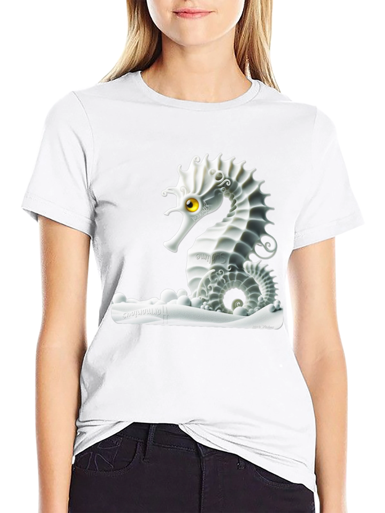 Seahorse Graphic T-Shirt - Unique Design