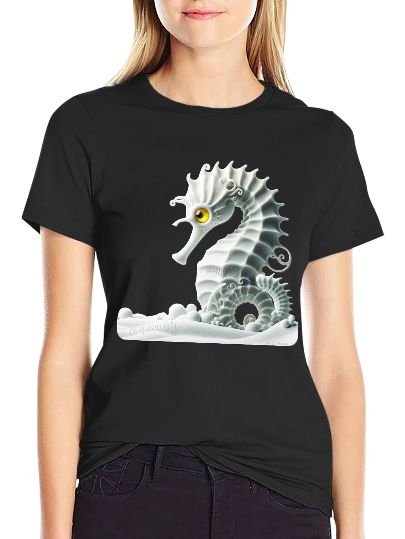 Seahorse Graphic T-Shirt - Unique Design