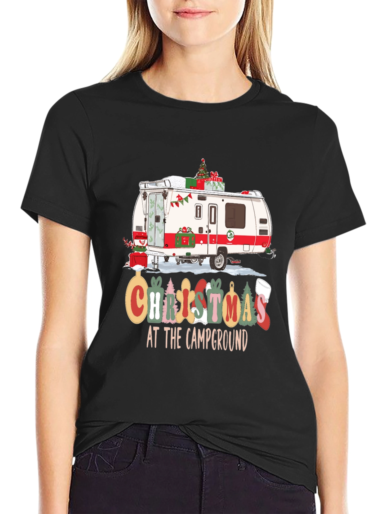 Christmas at the Campground T-Shirt