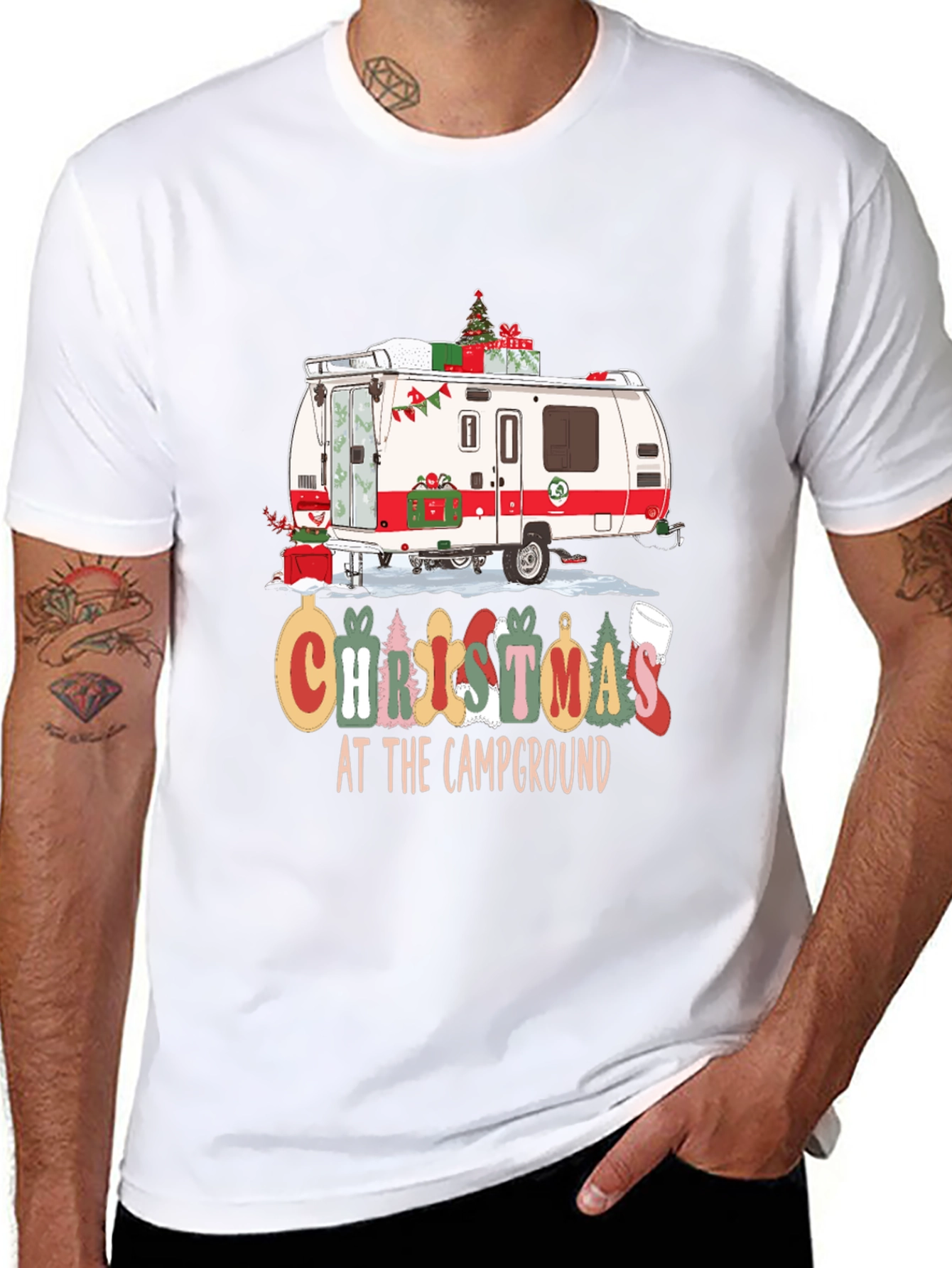 Christmas at the Campground T-Shirt