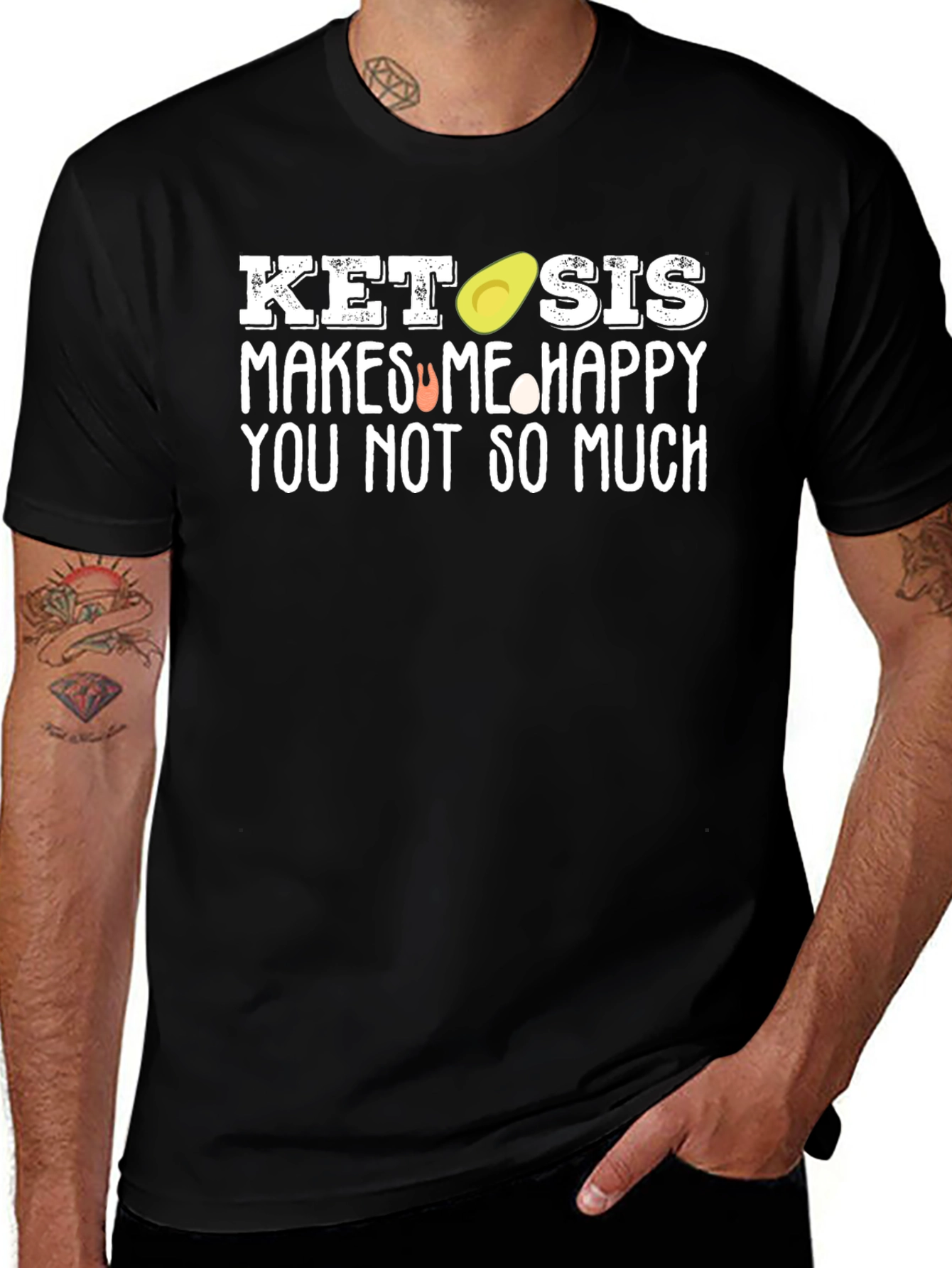 Keto Sis Makes Me Happy T-Shirt
