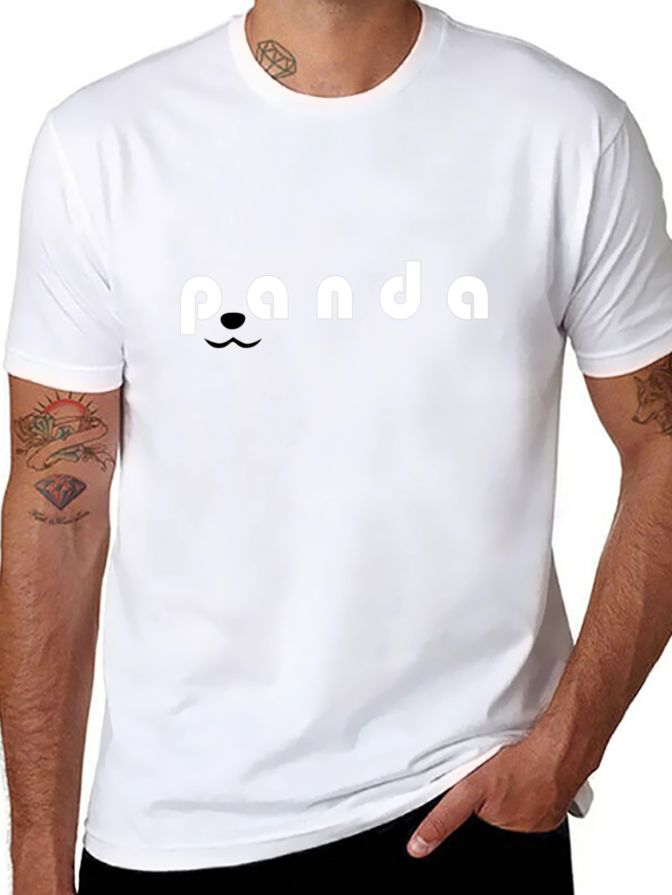 Panda Graphic Tee - Cute Animal Design T-Shirt