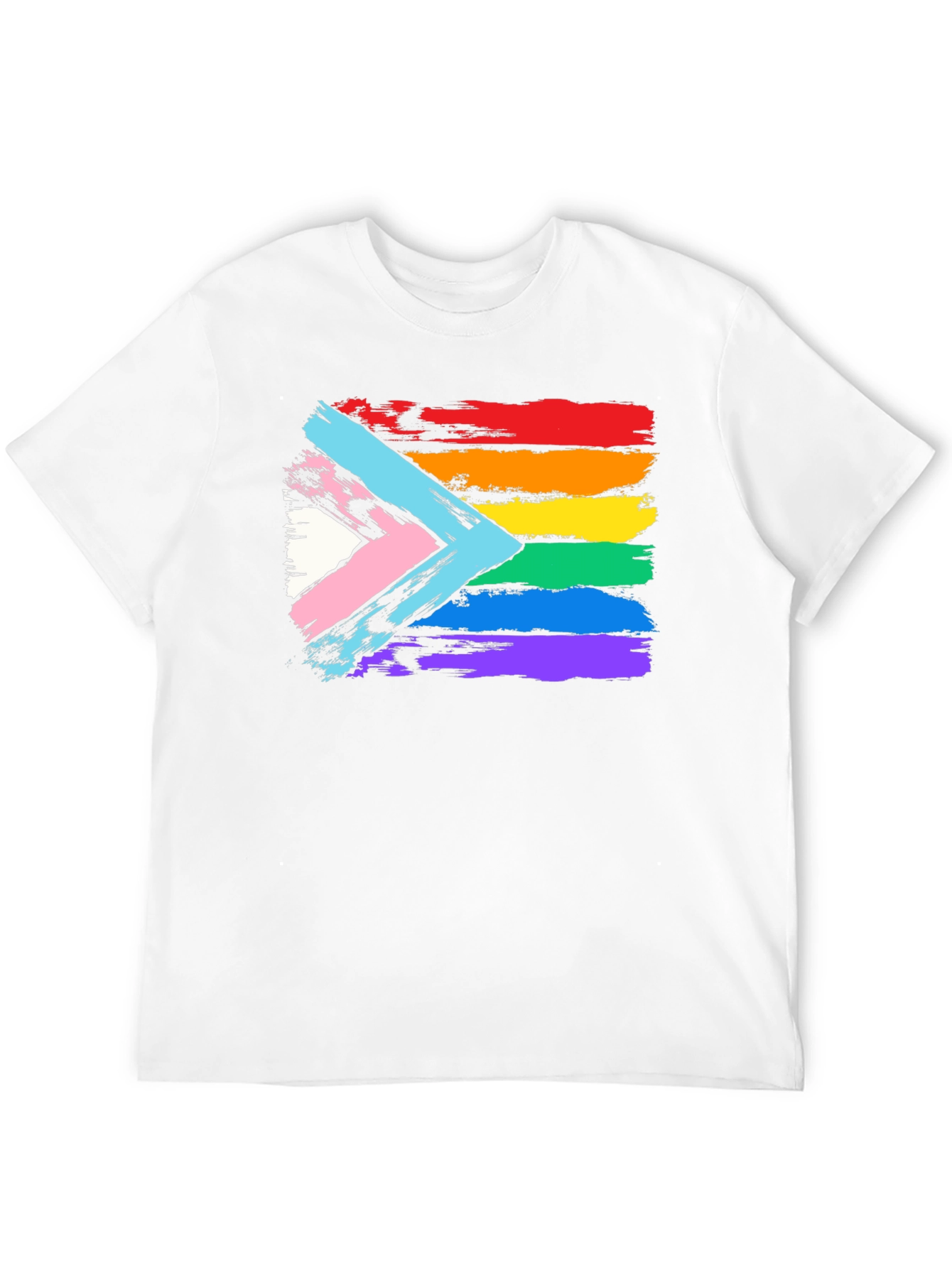 LGBTQ+ Pride Flag Graphic Tee