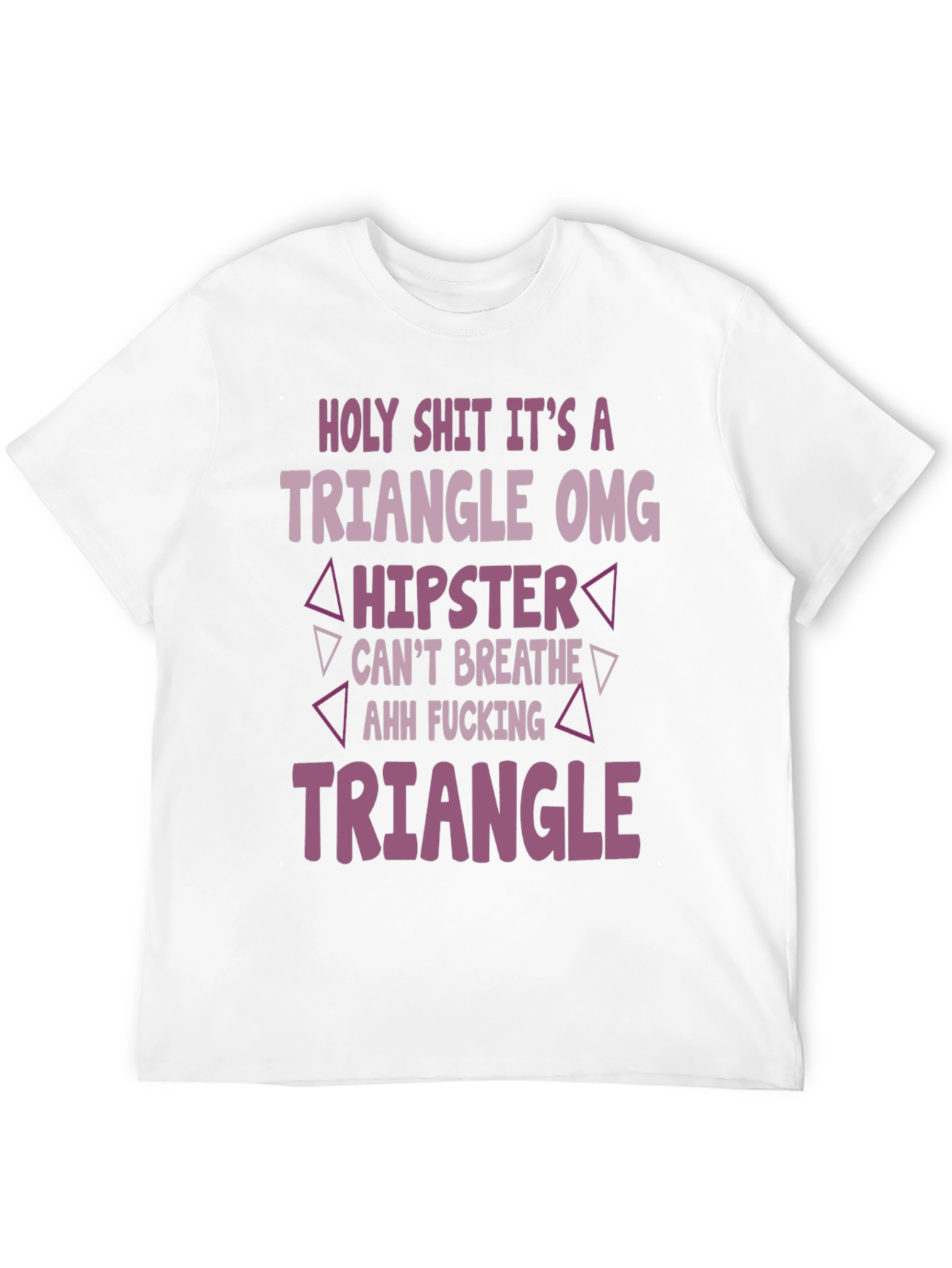 Triangle OMG Graphic Tee