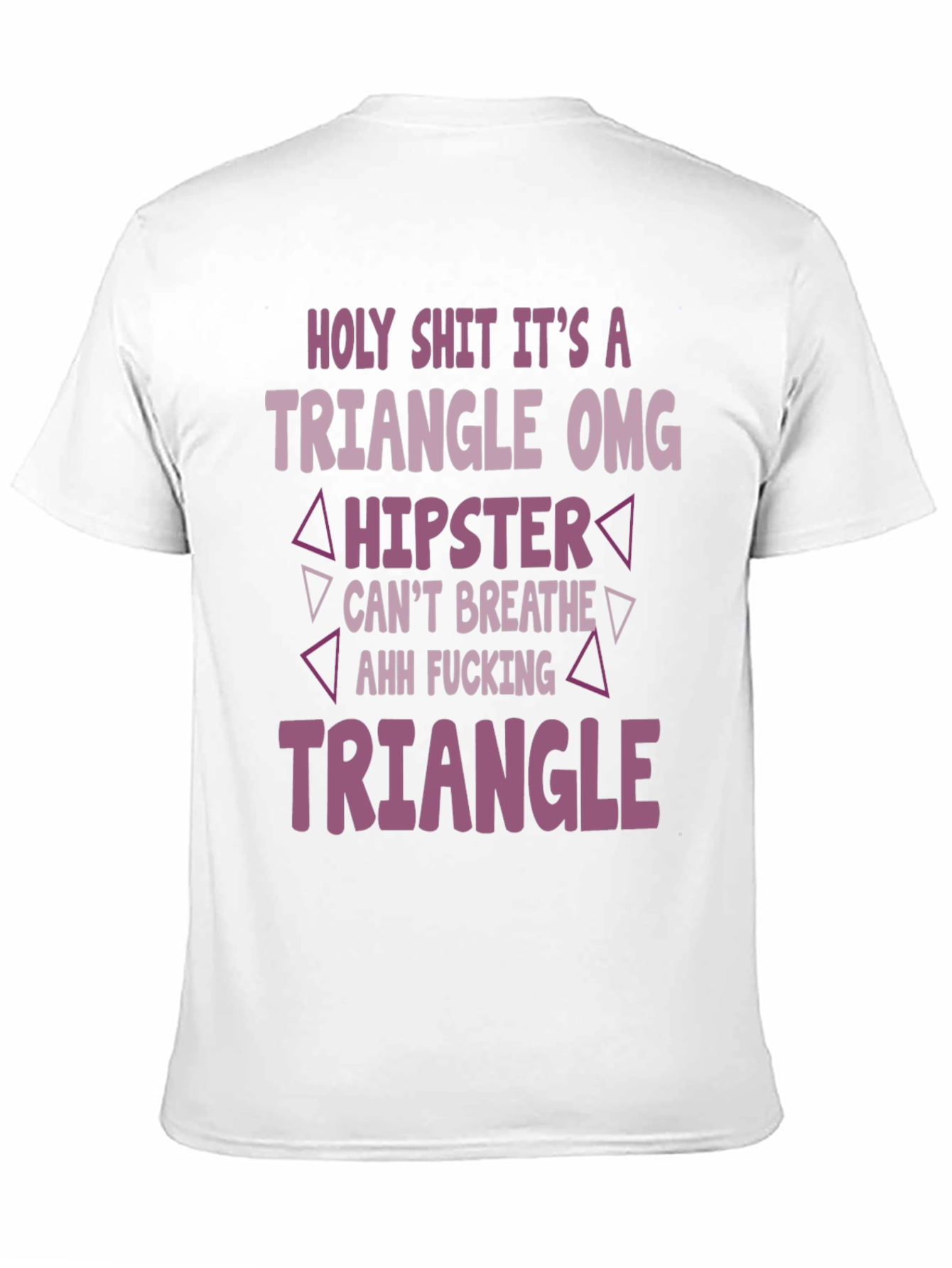 Triangle OMG Graphic Tee