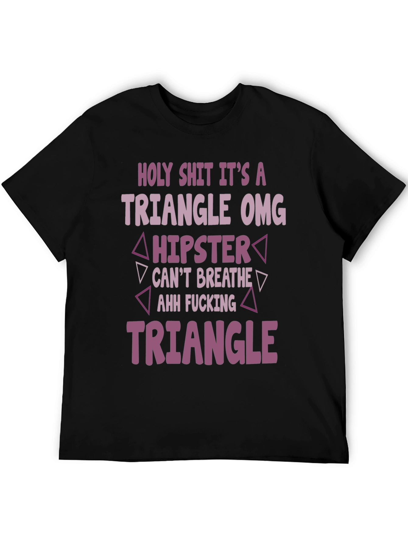 Triangle OMG Graphic Tee