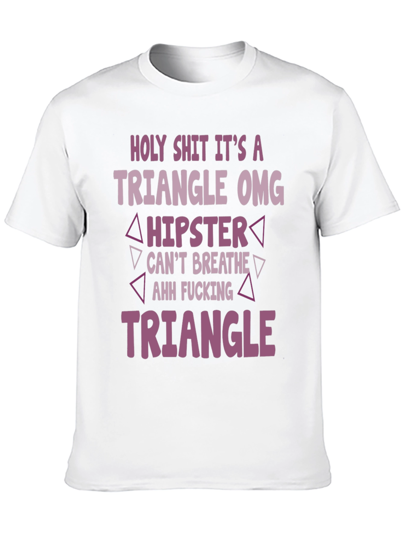Triangle OMG Graphic Tee
