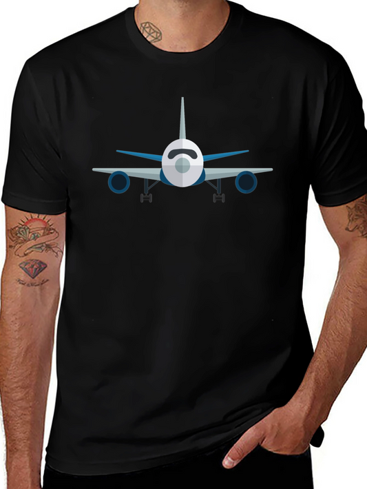 Airplane Graphic T-Shirt - Pilot Aviation Tee