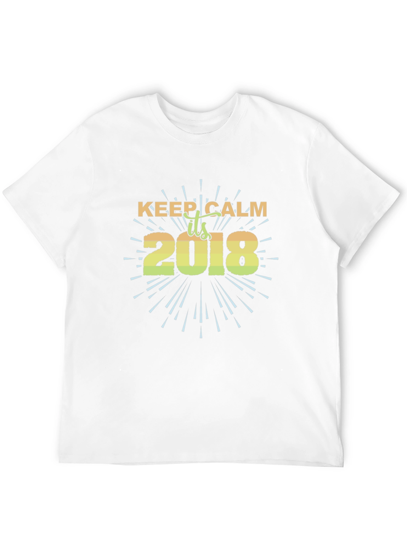Keep Calm 2018 Black T-Shirt