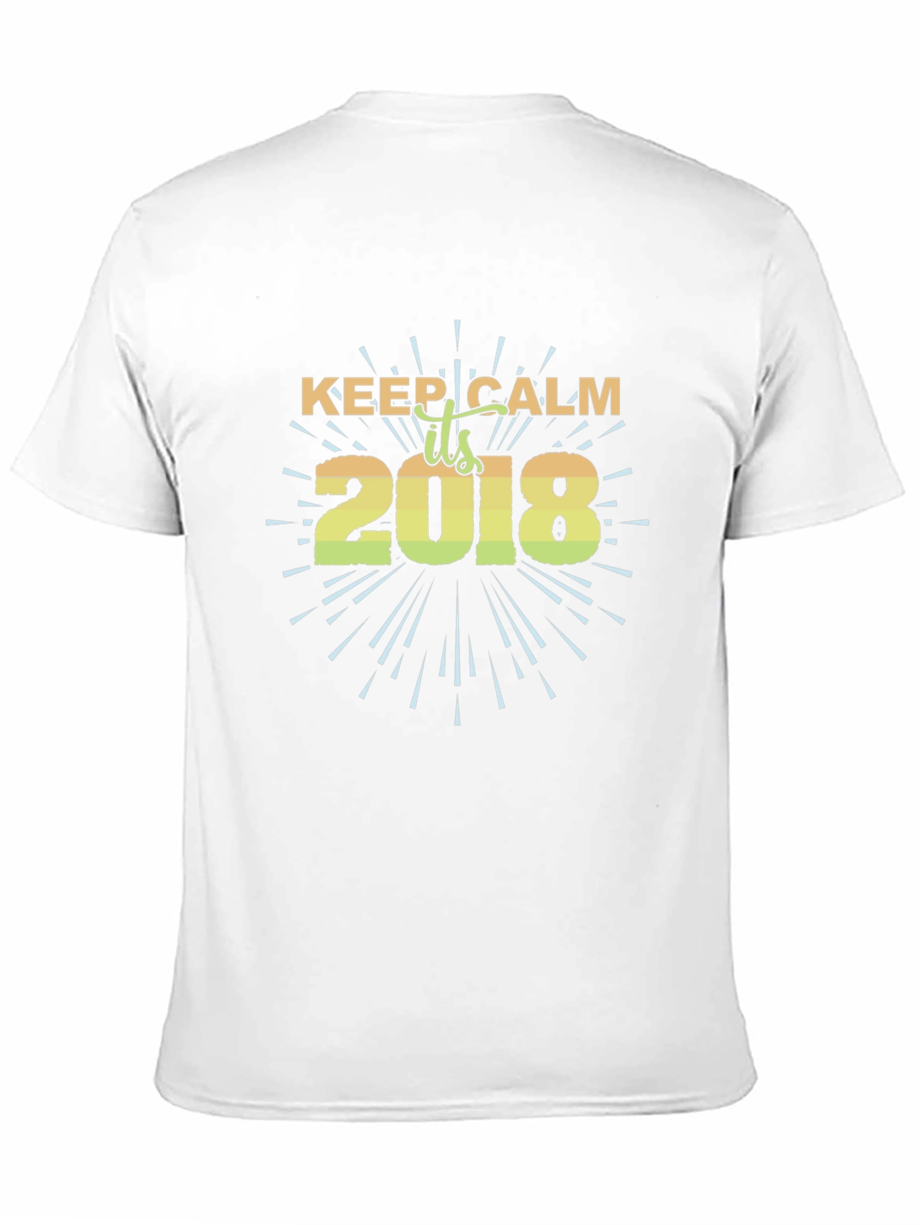 Keep Calm 2018 Black T-Shirt
