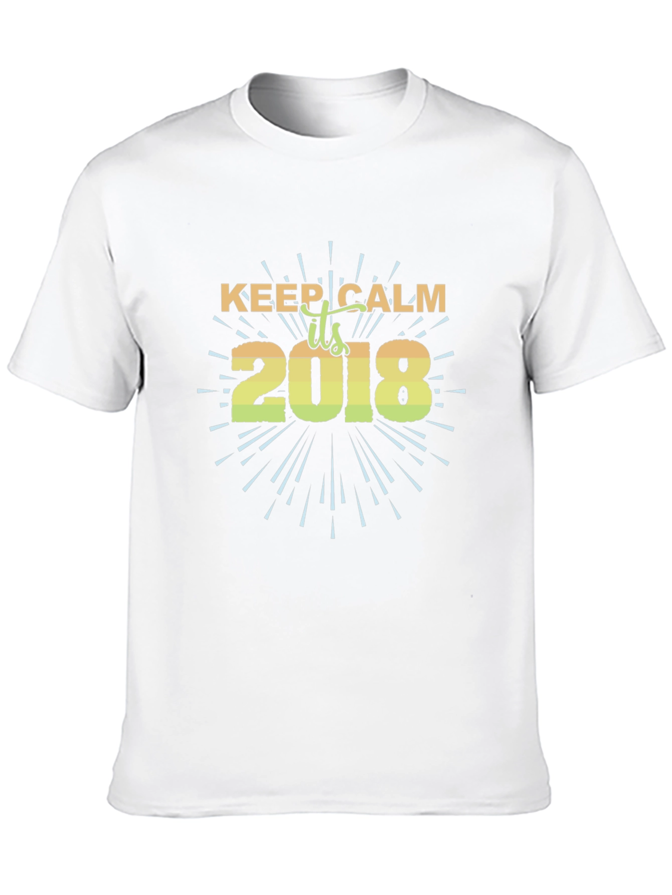 Keep Calm 2018 Black T-Shirt