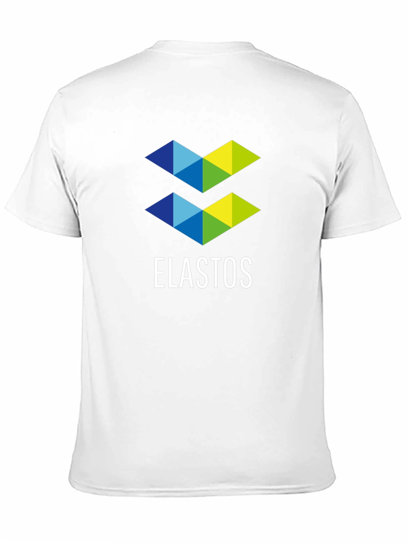 Elastos Logo Graphic T-Shirt - Black Casual Tee