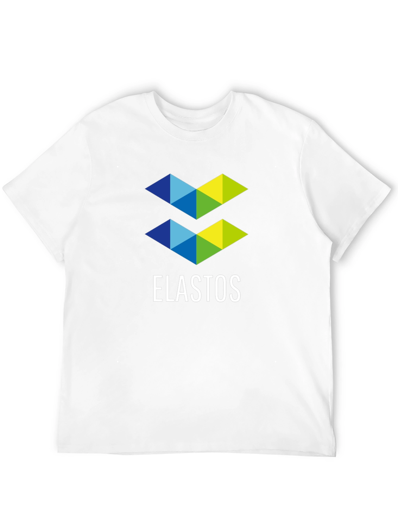 Elastos Logo Graphic T-Shirt - Black Casual Tee
