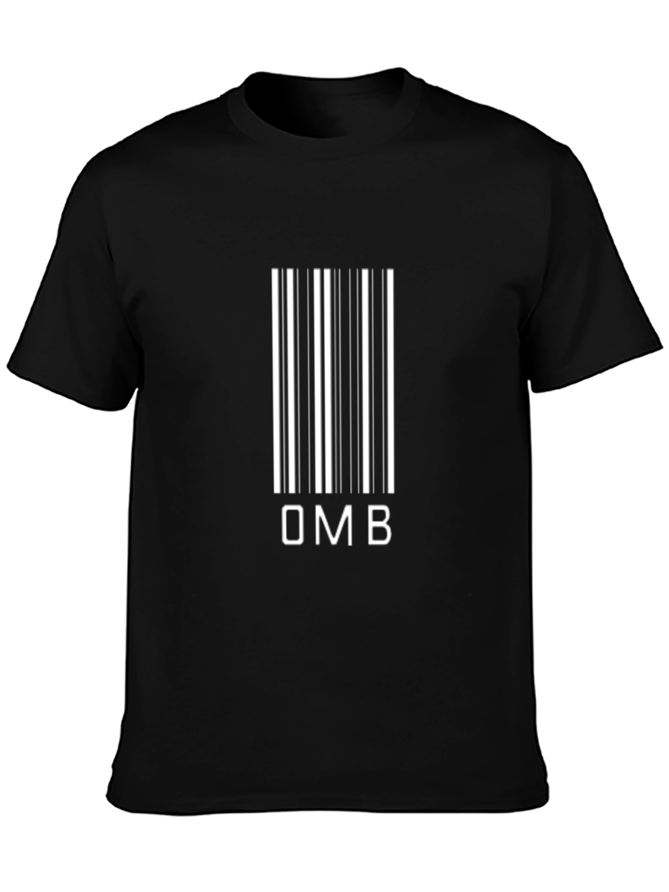 OMB Barcode T-Shirt - Modern Graphic Tee