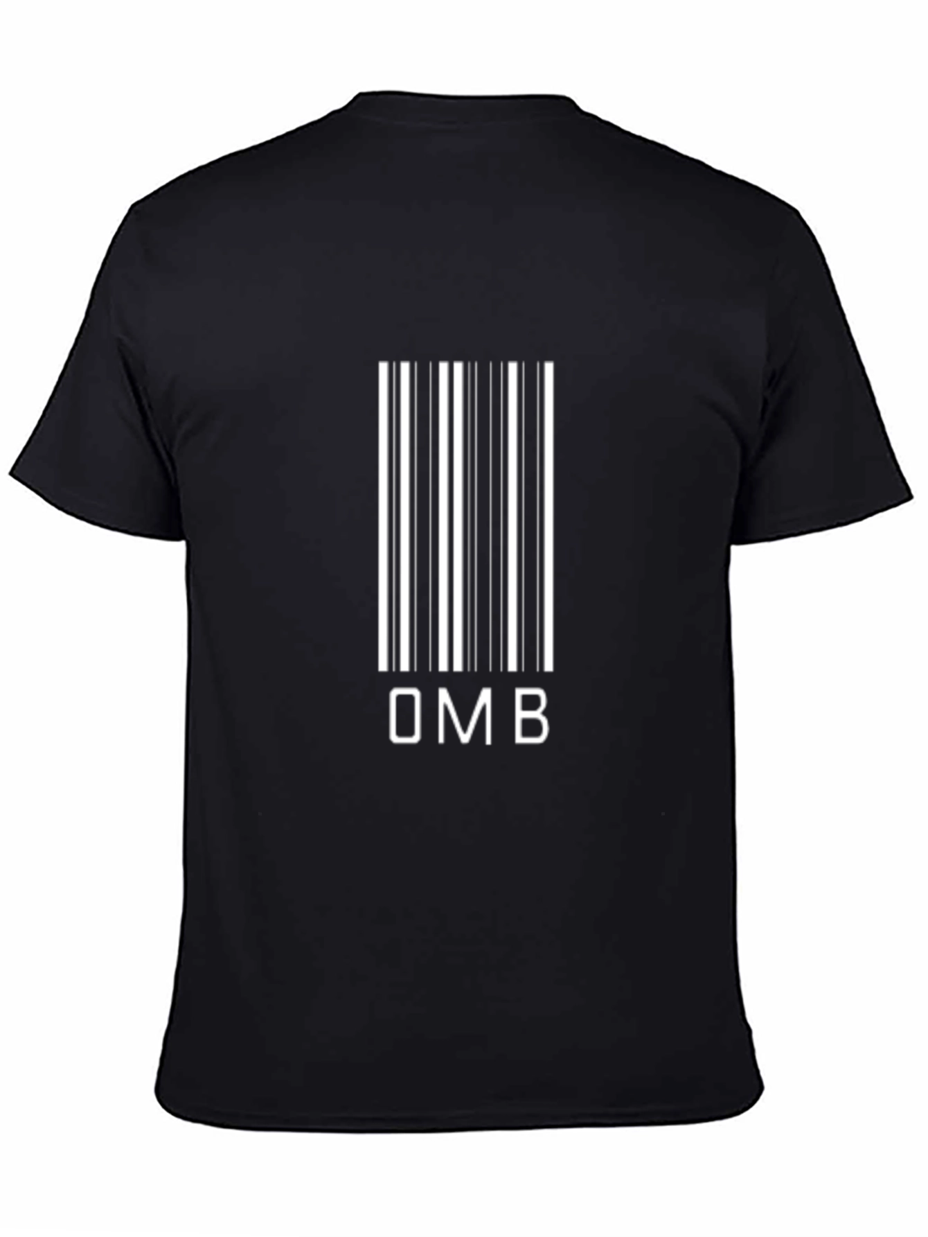 OMB Barcode T-Shirt - Modern Graphic Tee