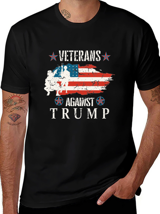 Veterans Against Trump Graphic Tee